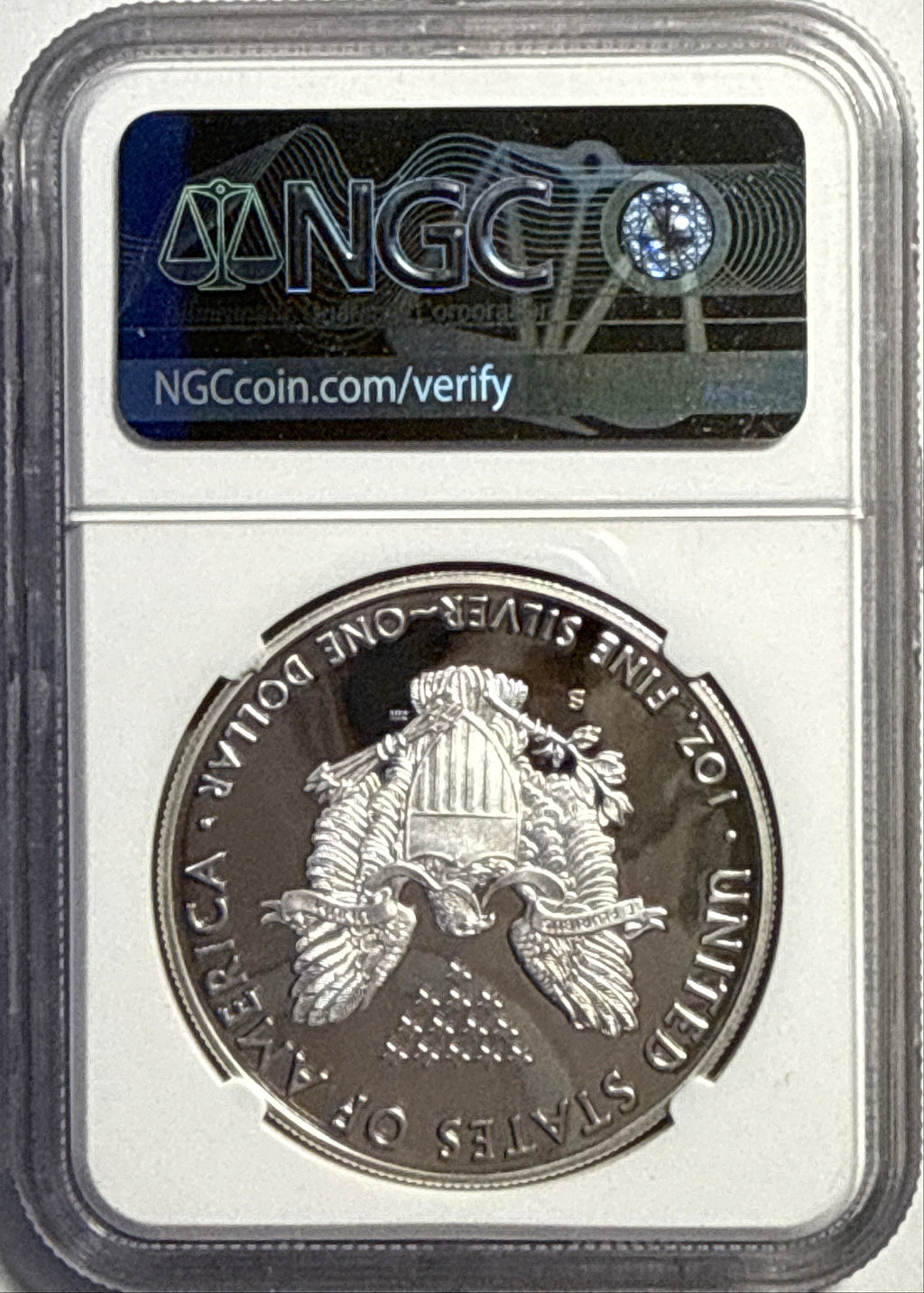 2018-S American Silver Eagle $1 NGC ER PF70 UCAM