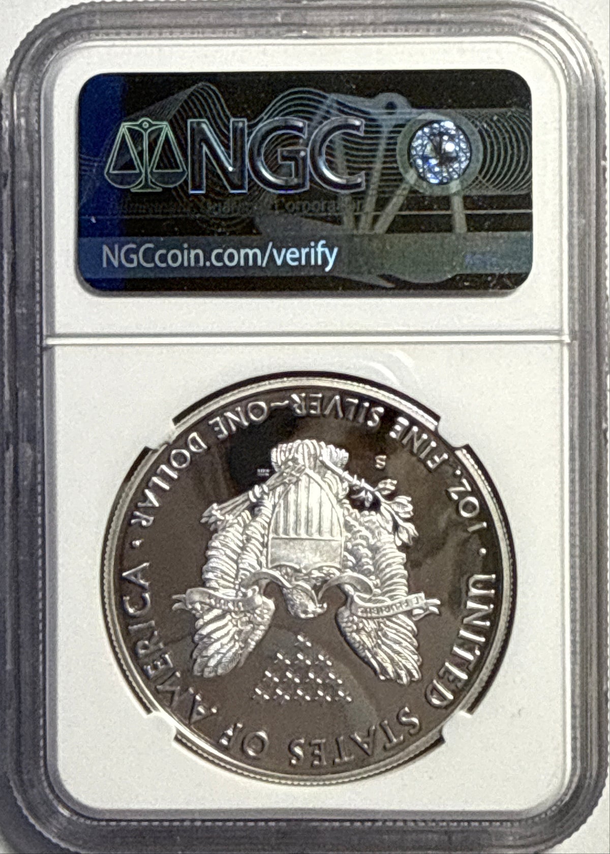 2018-S American Silver Eagle $1 NGC ER PF70 UCAM