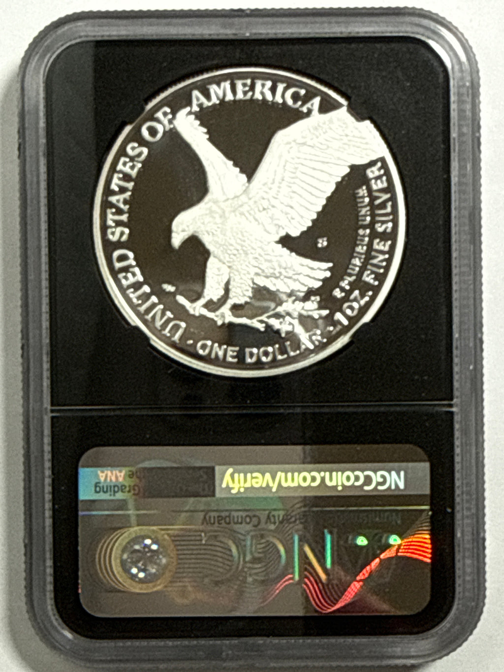 2022-S American Silver Eagle NGC Advance Release PF70 UCAM Gaudioso