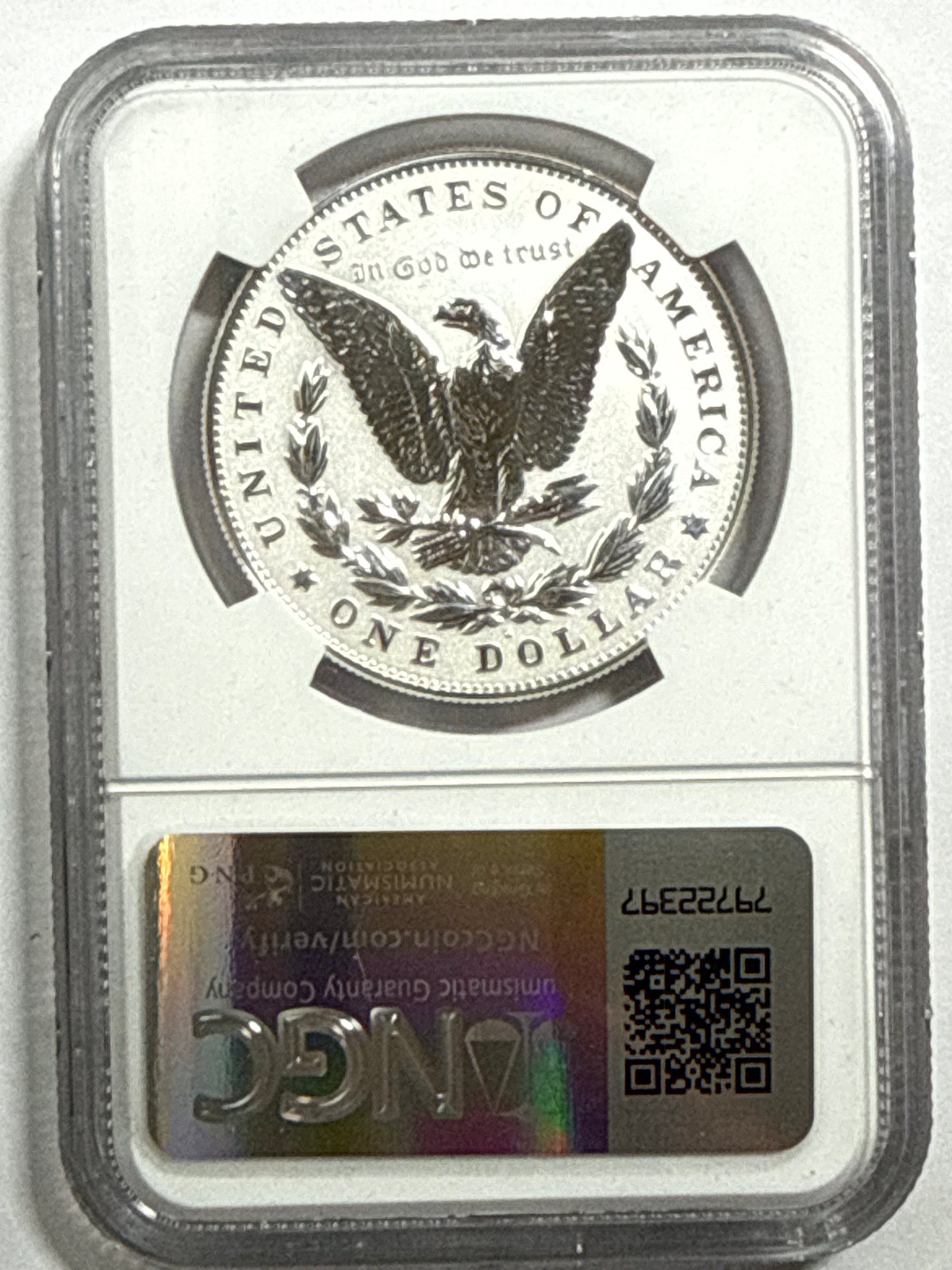 2023-S Morgan/Peace Silver Dollar 4 Piece Set NGC MS70/PF70UCAM Mercanti Hand Signed