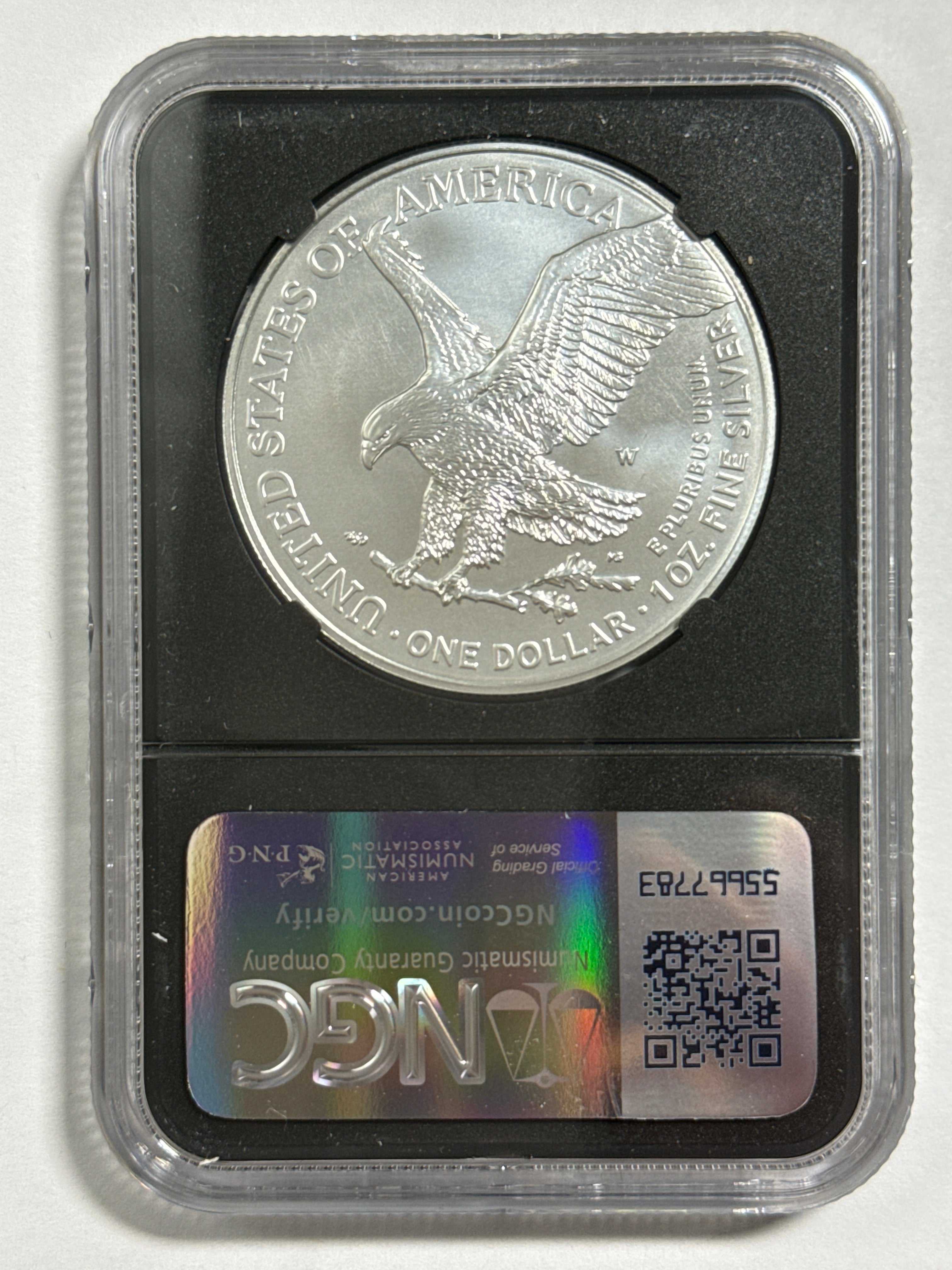 2024-W Burnished American Silver Eagle 5 Piece Set NGC/PCGS MS70/SP70 FDOI  Mercanti/Ryder/Jones/Gaudioso/Damstra with display box.