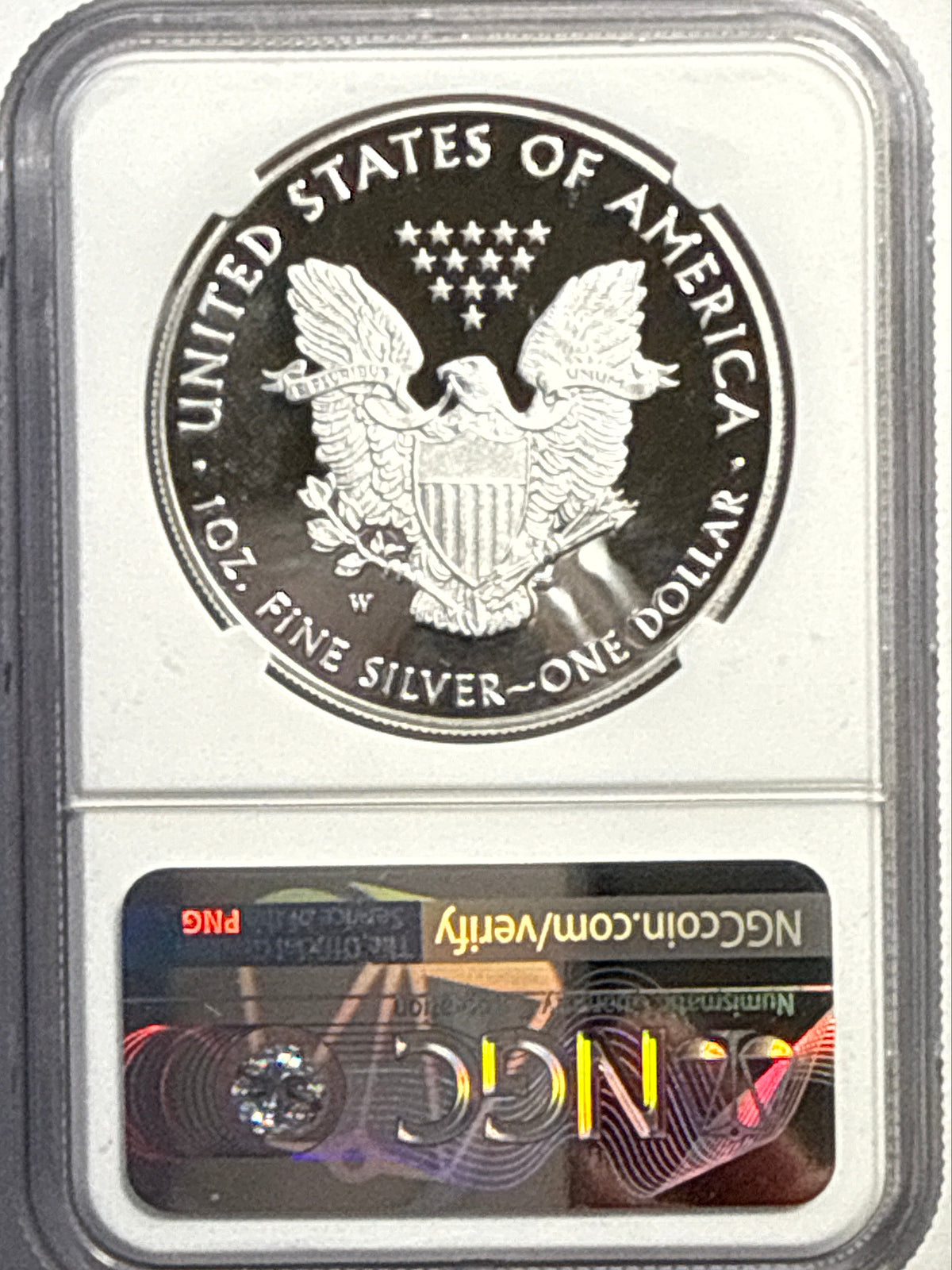 2021-W American Silver Eagle $1  Heraldic Eagle T-1 NGC 35th Anniversary FDI PF70 UCAM