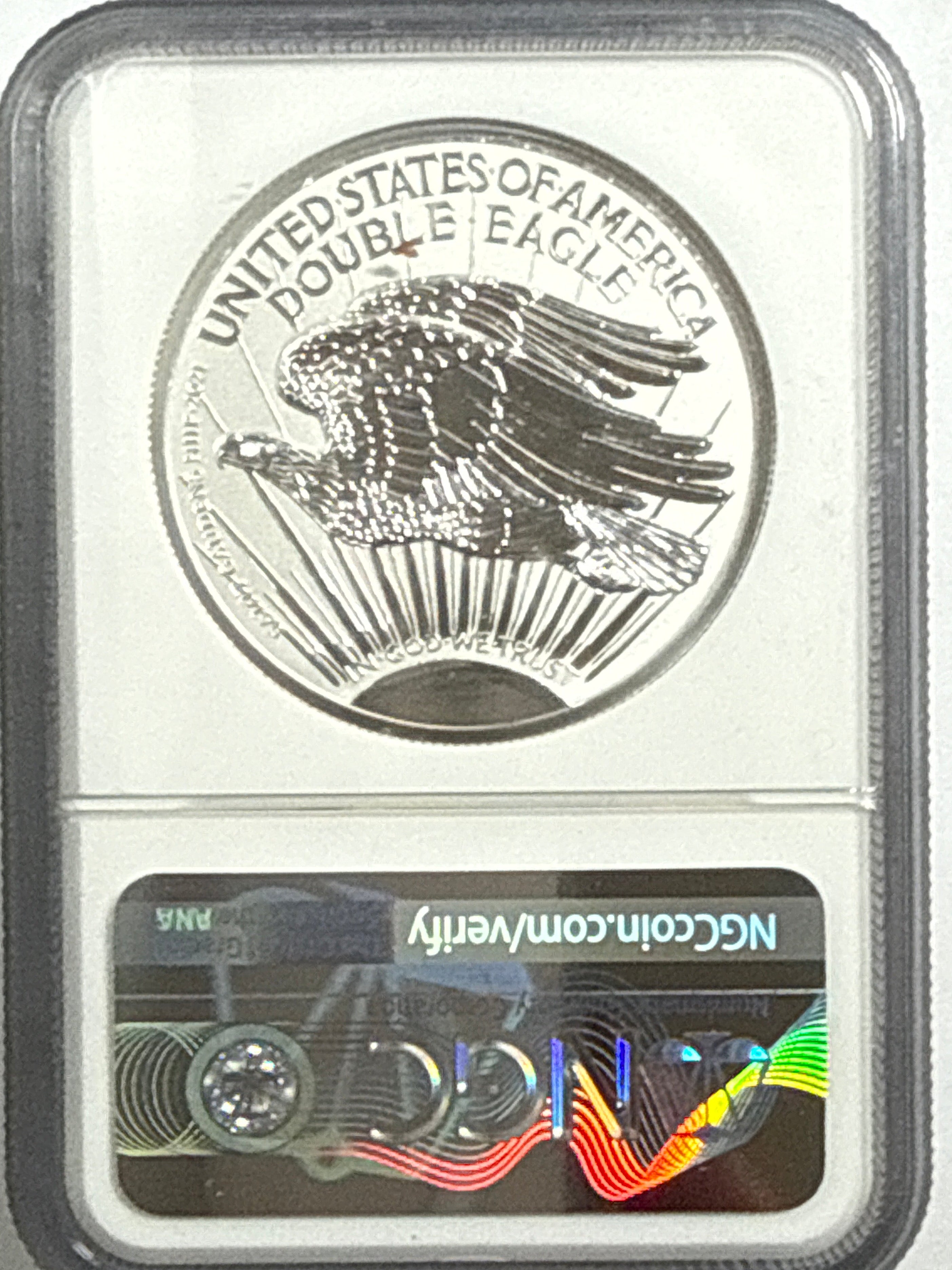 2021 American Silver Eagle 3 OZ Private Issue NGC Reverse PF70 FDOI  Saint-Gaudens Comm 1933 Double Eagle UHRJohn Mercanti