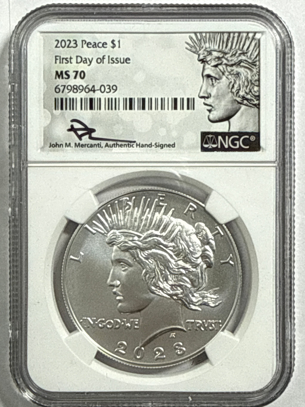 2023-P/S Morgan Silver Eagle 4-Coin Box Set NGC FDOI MS70/PF UCAM Mercanti