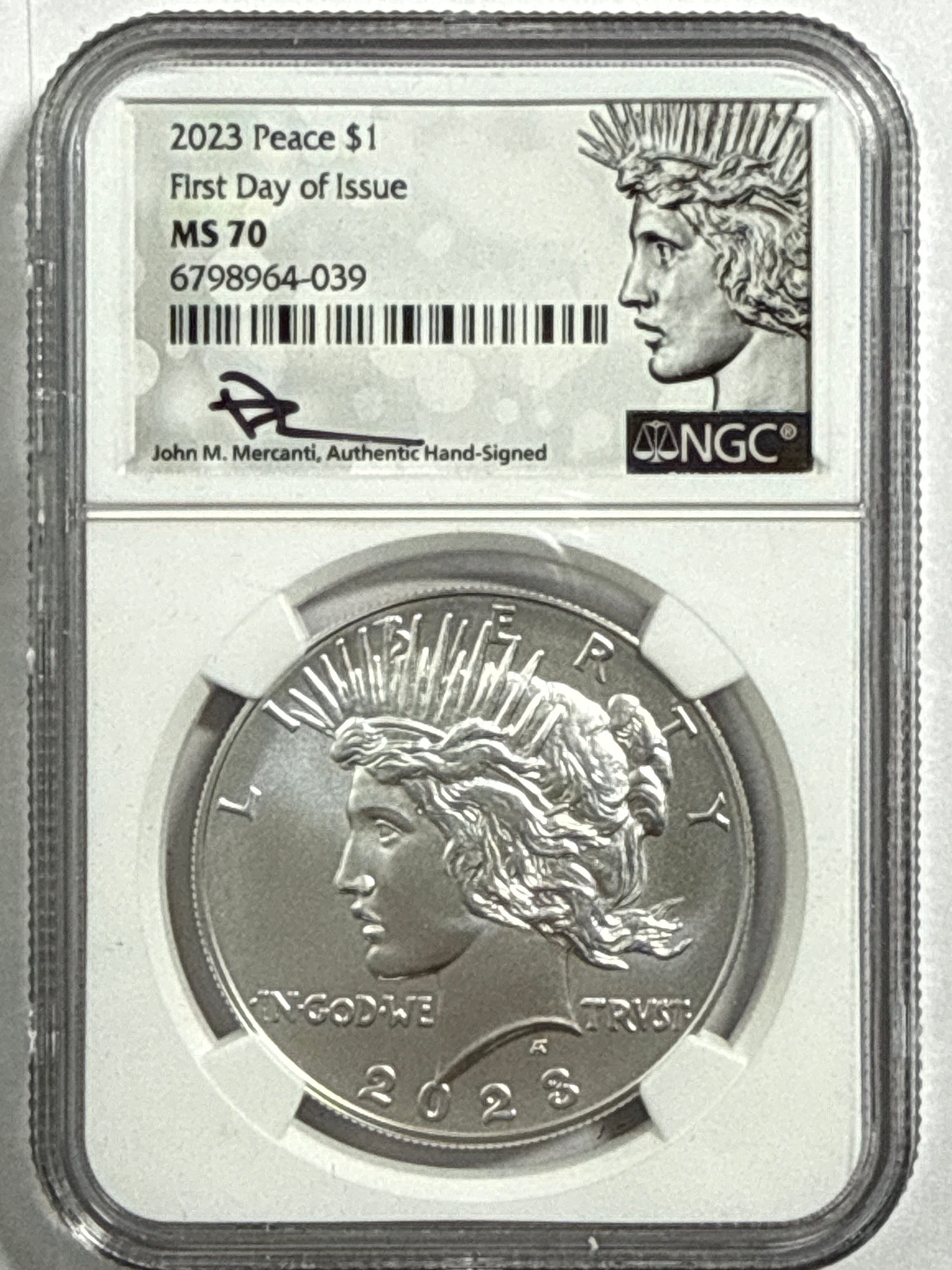 2023-P/S Morgan Silver Eagle 4-Coin Box Set NGC FDOI MS70/PF UCAM Mercanti