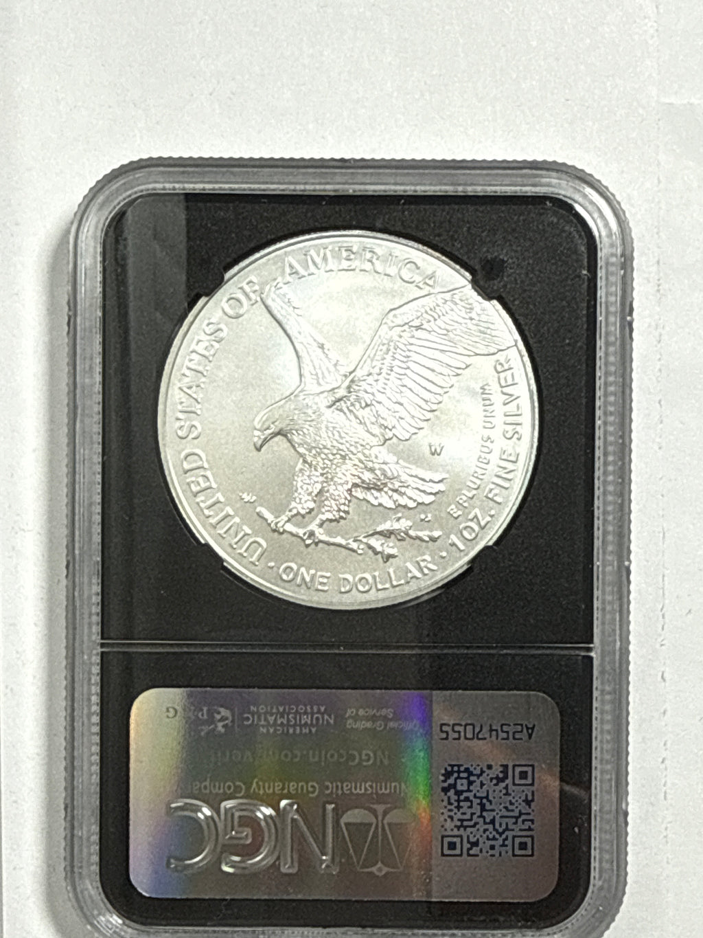 2025-W Burnished American Silver Eagle 5 Piece Set NGC MS70 FDOI Mercanti/Gaudioso/Ryder/Frost/Damstra with sisplay box