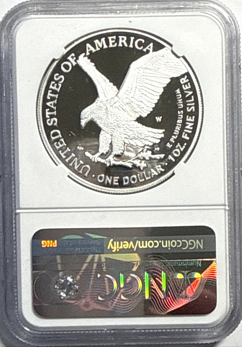 2022-W American Silver Eagle $1 NGC Adv Rel PF70 UCAM Thomas Uram Hand-Signed