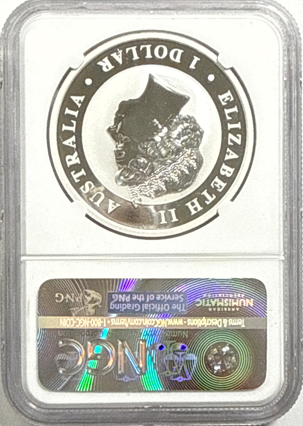 2017P Australia $1 Silver Wedge-Tailed Eagle NGC FDI MS70