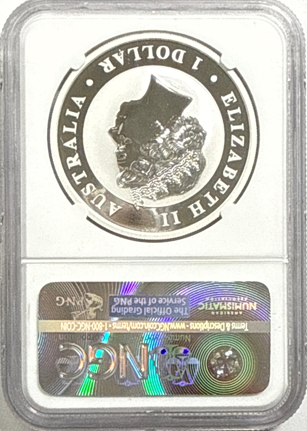 2017P Australia $1 Silver Wedge-Tailed Eagle NGC FDI MS70