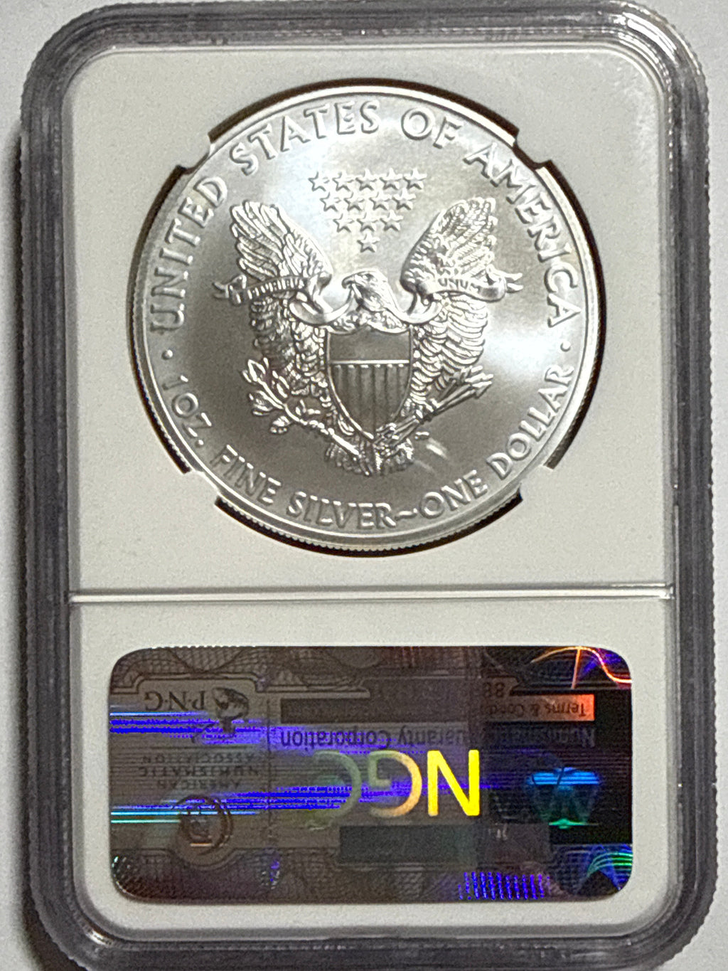 2011  Silver Eagles NGC 5 Piece-25th Anniversary Set -  MS/PF70/PF70-UCAM Early Releases  with Display Box