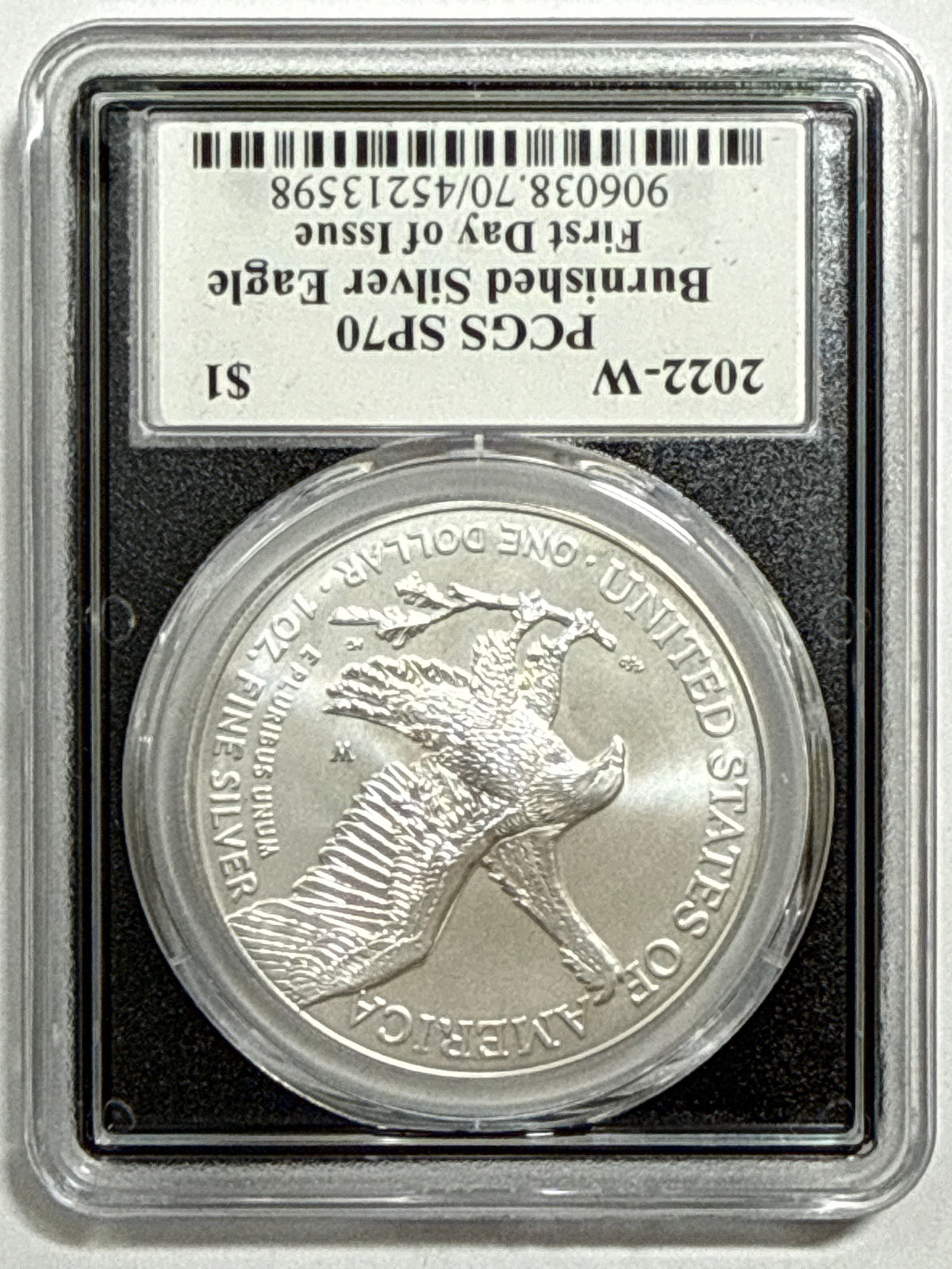 2022-W Burnished American Silver Eagle 5-Coin Box Set NGC MS70 FDOI Mercanti/Gaudioso/Ryder/Jones/Damstra