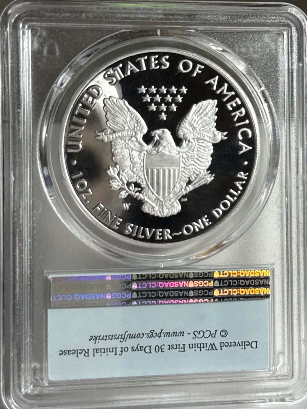 2021-W American Silver Eagle PCGS FS PR70 DCAM Type 1