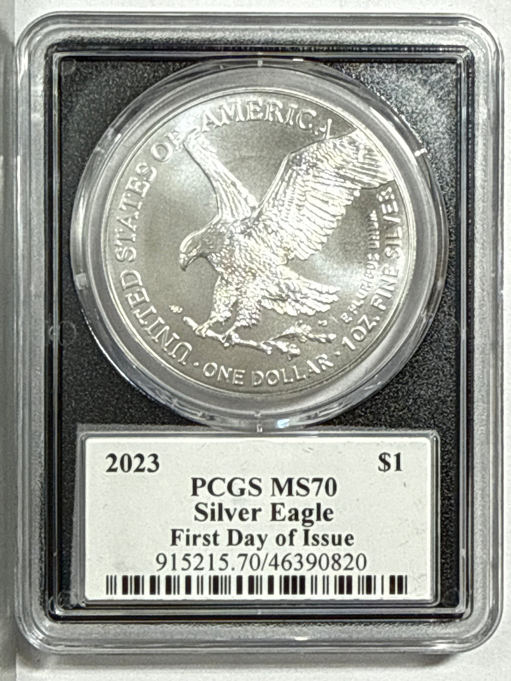 2023-P American Silver Eagle 5 Piece Set NGC MS70 FDOI FL Mercanti/Gaudioso/Ryder/Jones/Damstra