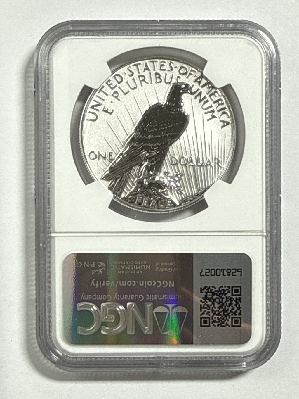 2023-S Morgan/Peace Silver Dollar 4 piece Official US Mint Set NGC FDOI Two-Coin Reverse PF Set Reverse PF70 Mercanti/Ryder Hand Signed with Displaty Box