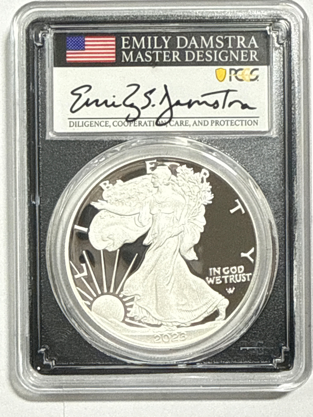 2023-S American Silver Eagle 5_coin Box Set NGC/PCGS FDOI PF70 UCAM/PR70 DCAM Mercant/Gaudioso/Jones/Ryder/Damstra