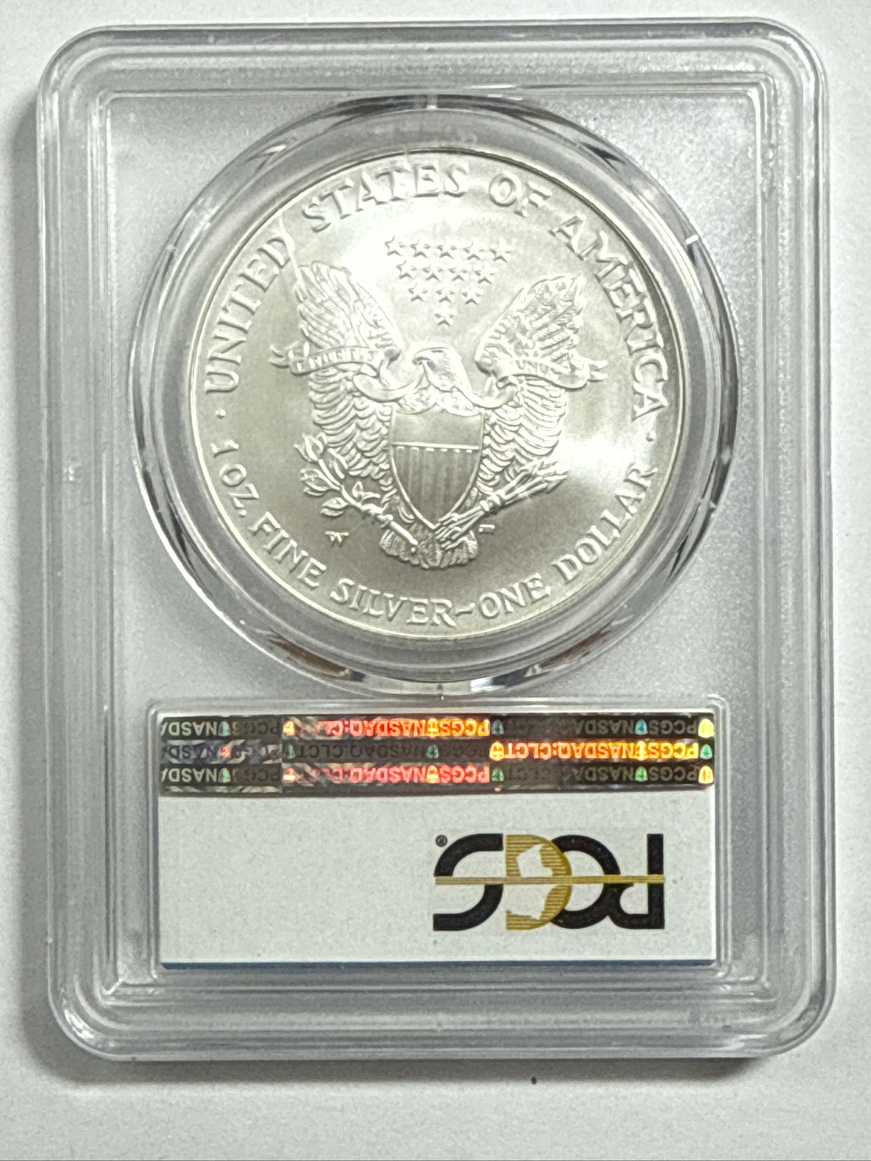 2006-W Burnished American Silver Eagle PCGS SP70