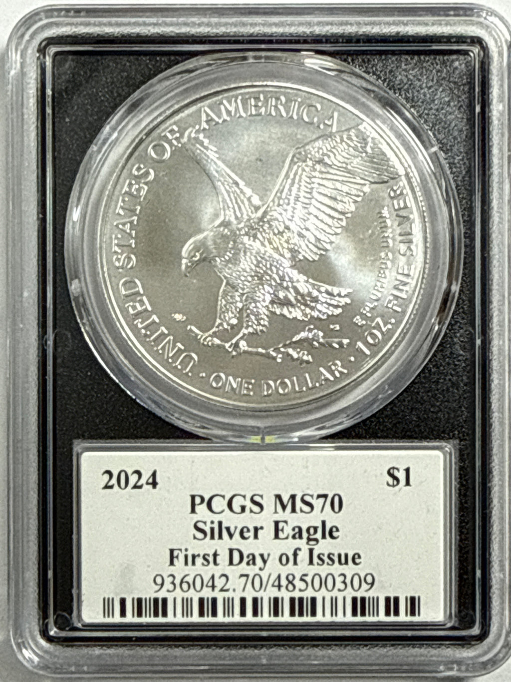 2024 American Silver Eagle 5-Coin Set NGC FDOI MS70 Mercanti/Ryder/Jones/Gaudioso/Damstra