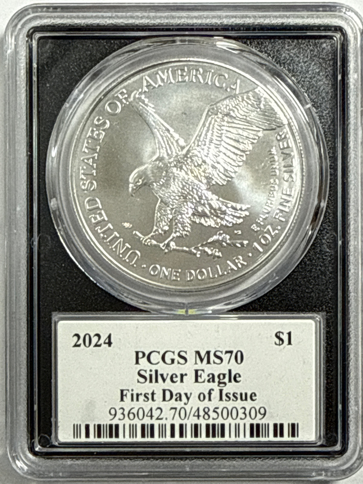 2024 American Silver Eagle 5-Coin Set NGC FDOI MS70 Mercanti/Ryder/Jones/Gaudioso/Damstra