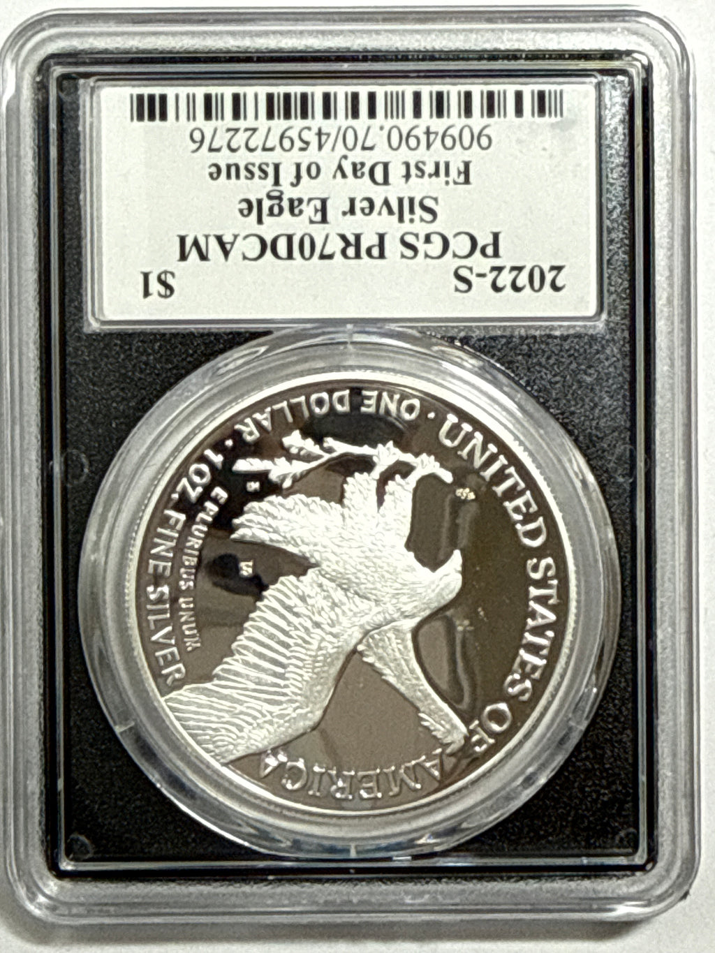 2022-S American Silver Eagle 5-Coin Box Set NGC/PCGS FDOI PF70 UCAM/PR70 DCAM Mercant/Gaudioso/Jones/Ryder/Damstra