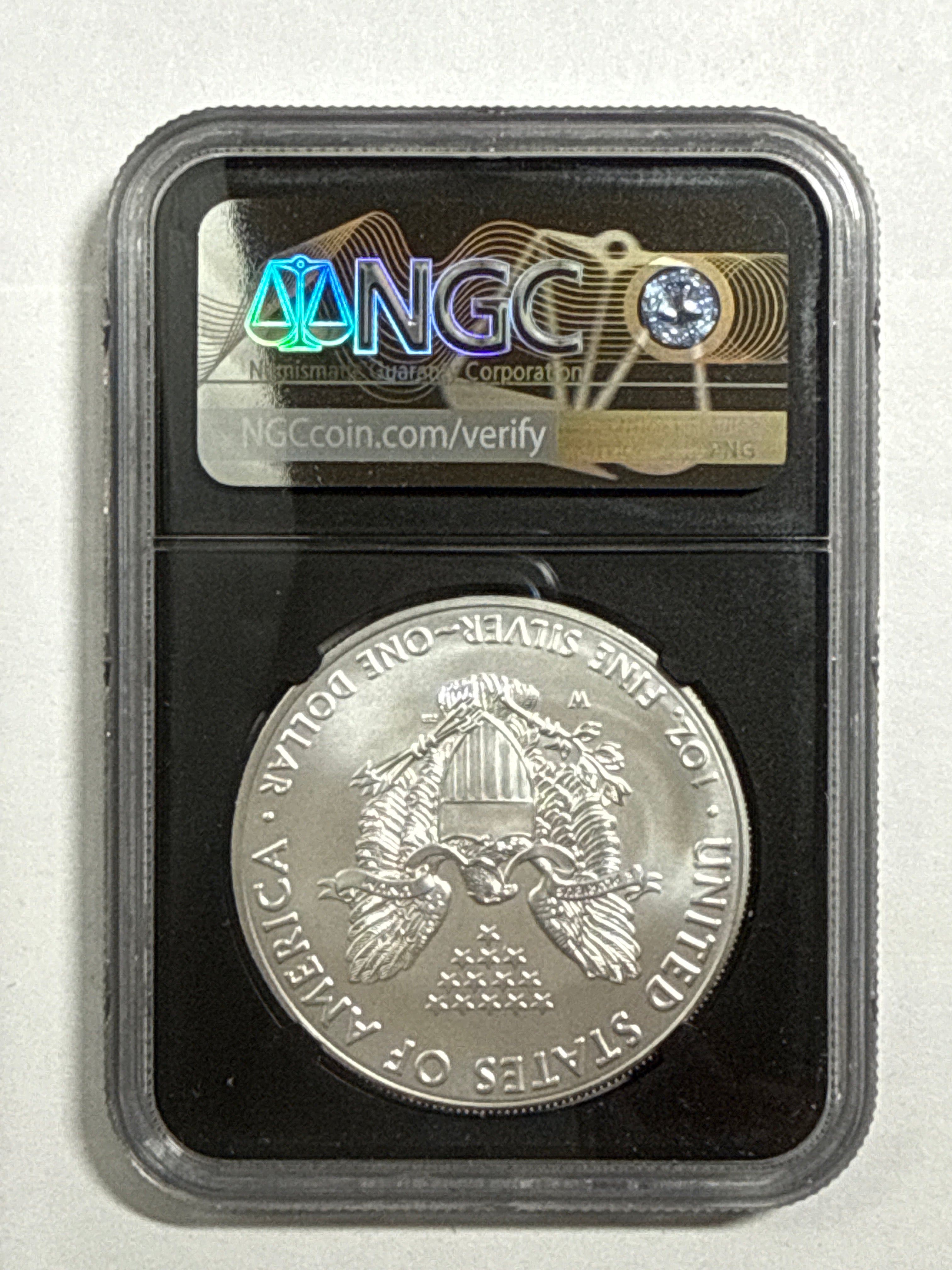 2019-W Burnished American Silver Eagle 3 Piece Set NGC MS70 FDOI Mercanti/Jones/Moy with display box