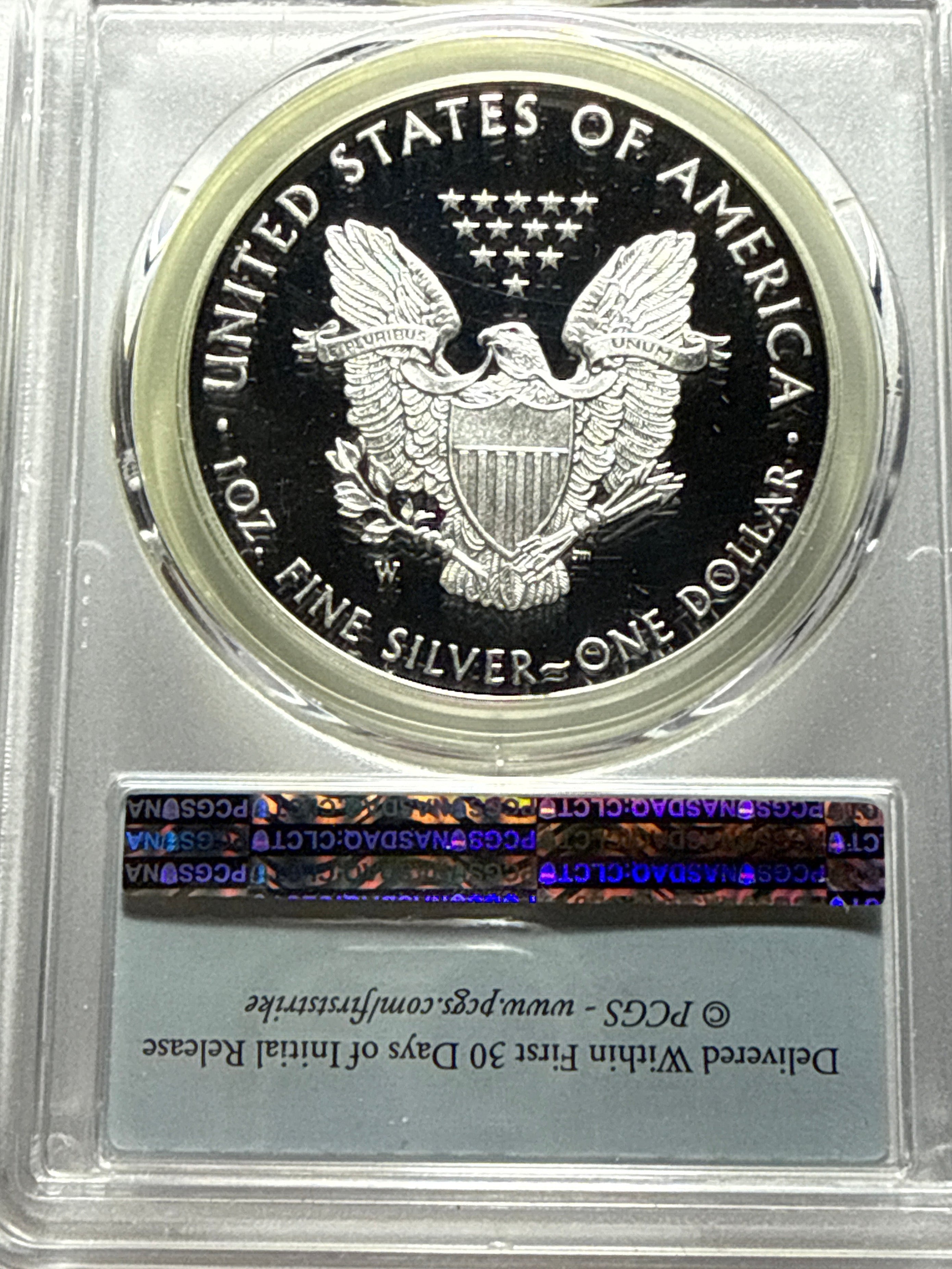 2015-W American Silver Eagle PCGS FS PR70 DCAM