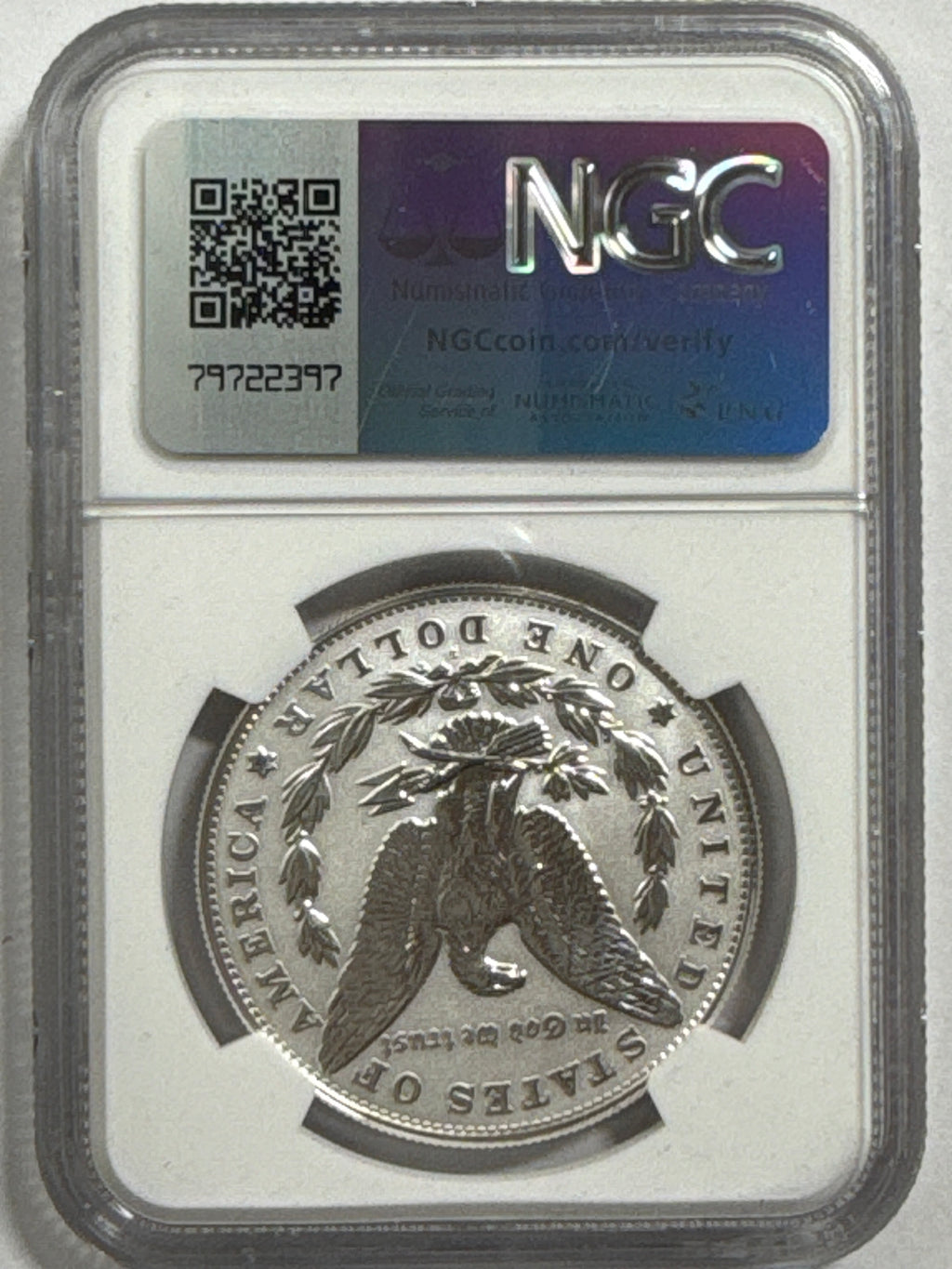 2023-S Morgan/Peace Silver Dollar 4 Piece Set NGC MS70/PF70UCAM Mercanti Hand Signed