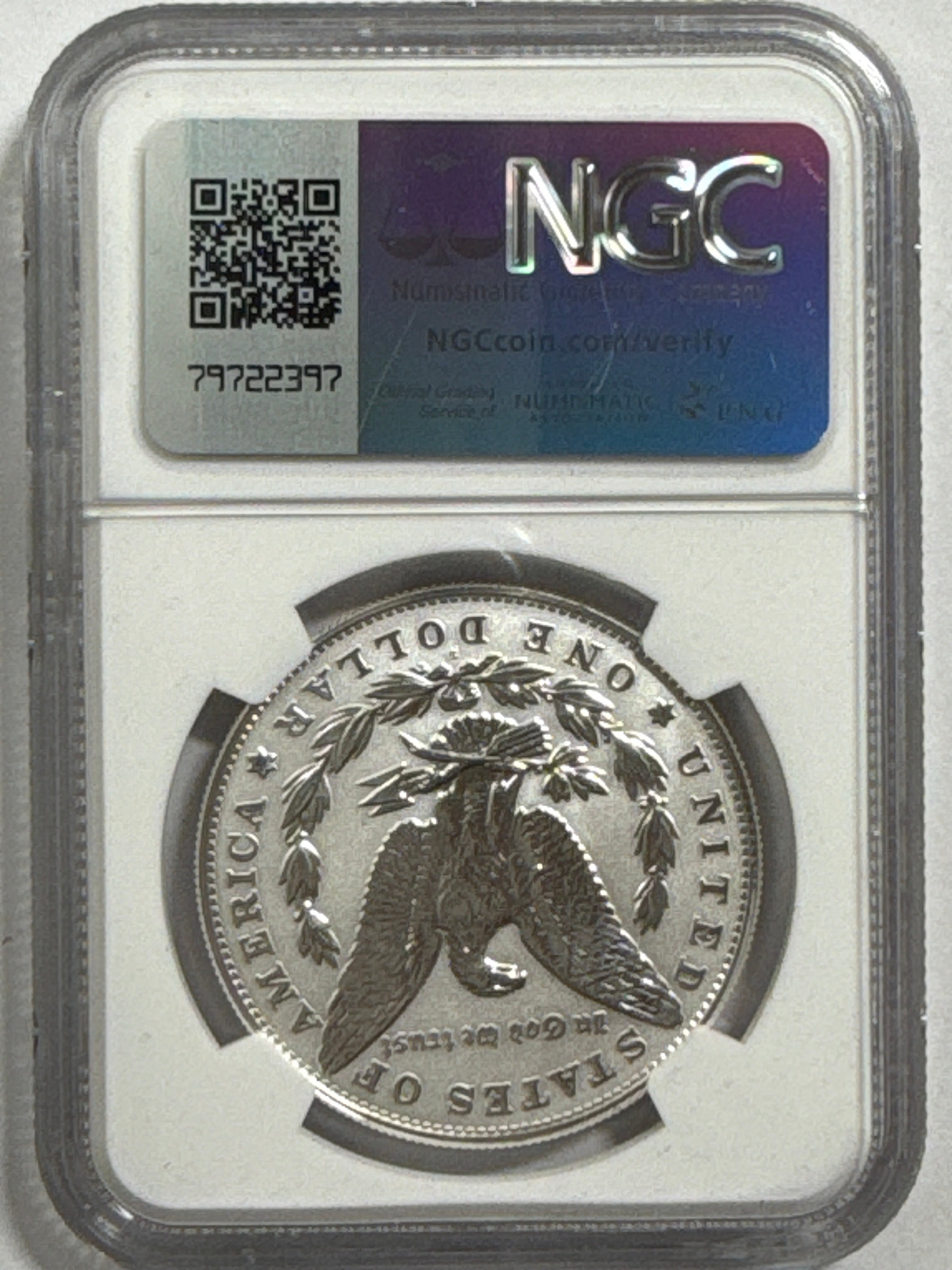 2023-S Morgan/Peace Silver Dollar 4 Piece Set NGC MS70/PF70UCAM Mercanti Hand Signed