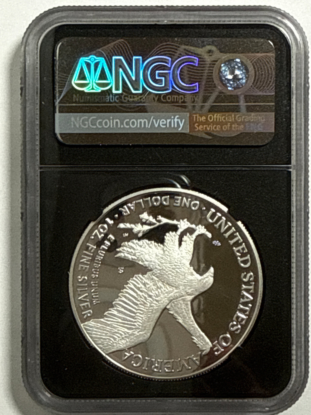 2022-S American Silver Eagle NGC Advance Release PF70 UCAM Gaudioso