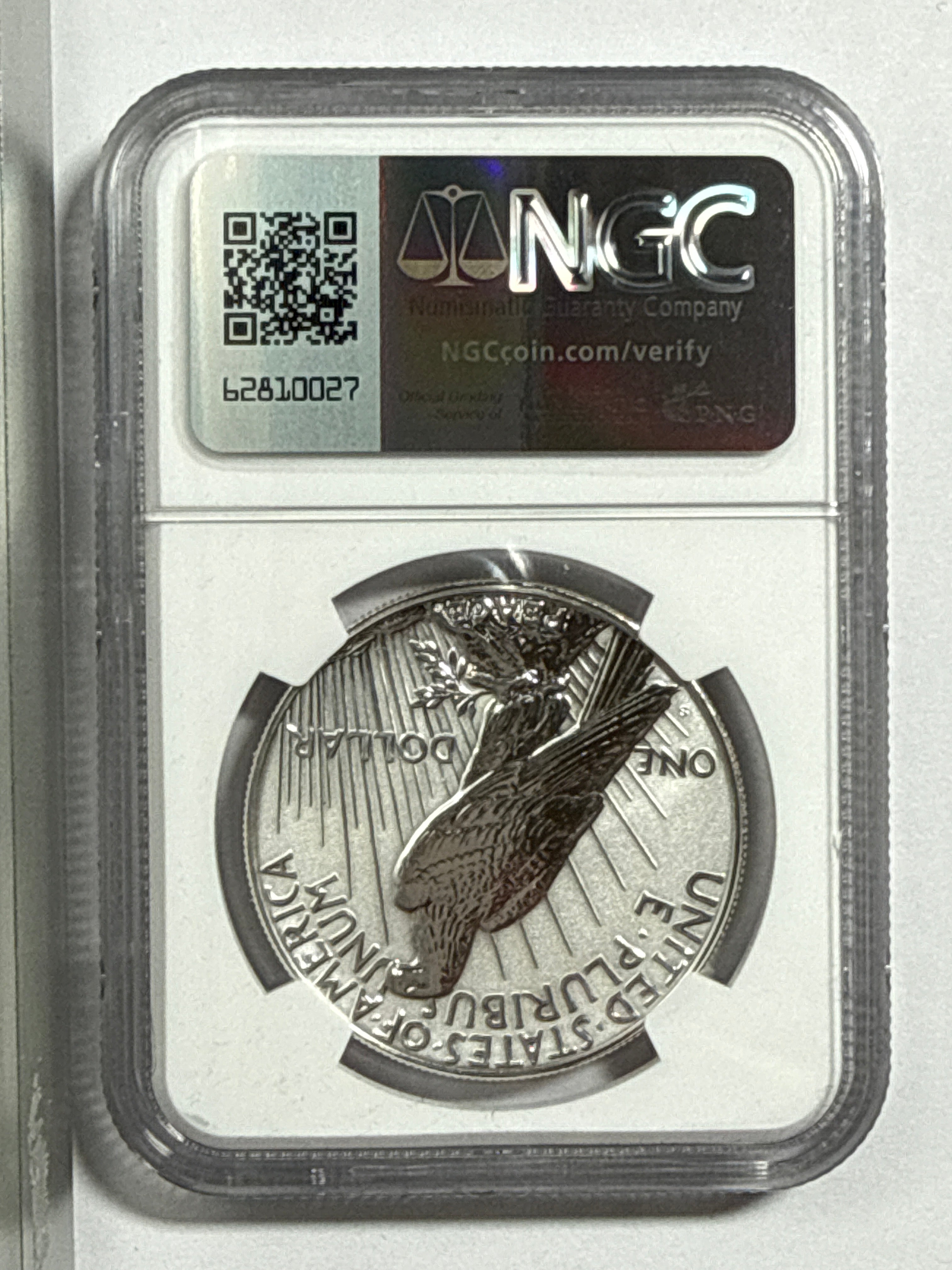 2023-S Morgan/Peace Silver Dollar 4 piece Official US Mint Set NGC FDOI Two-Coin Reverse PF Set Reverse PF70 Mercanti/Ryder Hand Signed with Displaty Box