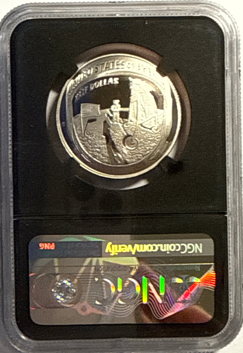 Vintage Vault: 2019 Apollo 11 Silver D/S/P 50C/$1 FDI MS70/PF70 UCAM NGC: Gold W $5 FDI MS70/PF70 UCAM NGC Charlie Duke Hand-Signed