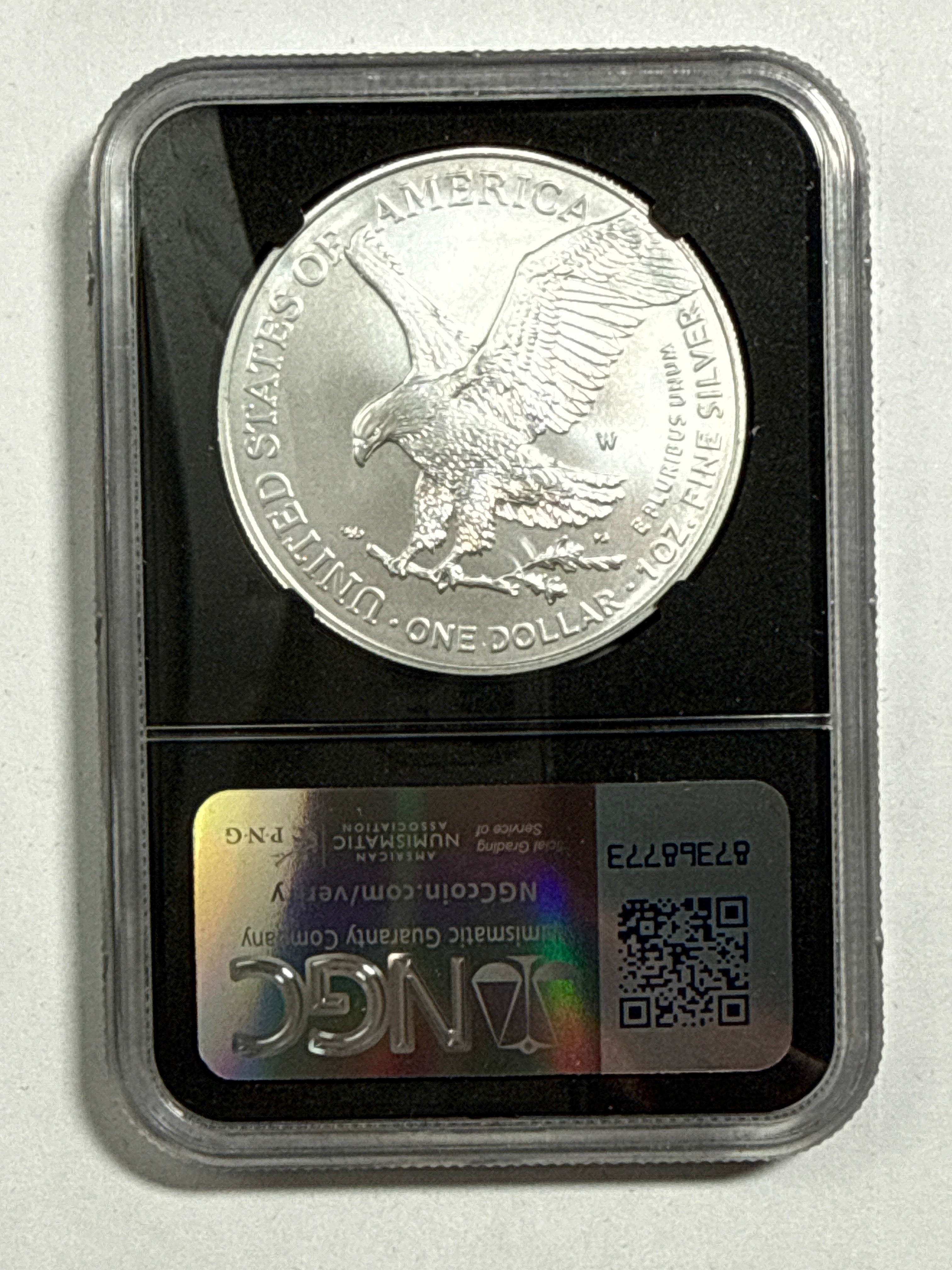 2025-W Burnished American Silver Eagle 5 Piece Set NGC MS70 FDOI Mercanti/Gaudioso/Ryder/Frost/Damstra with sisplay box