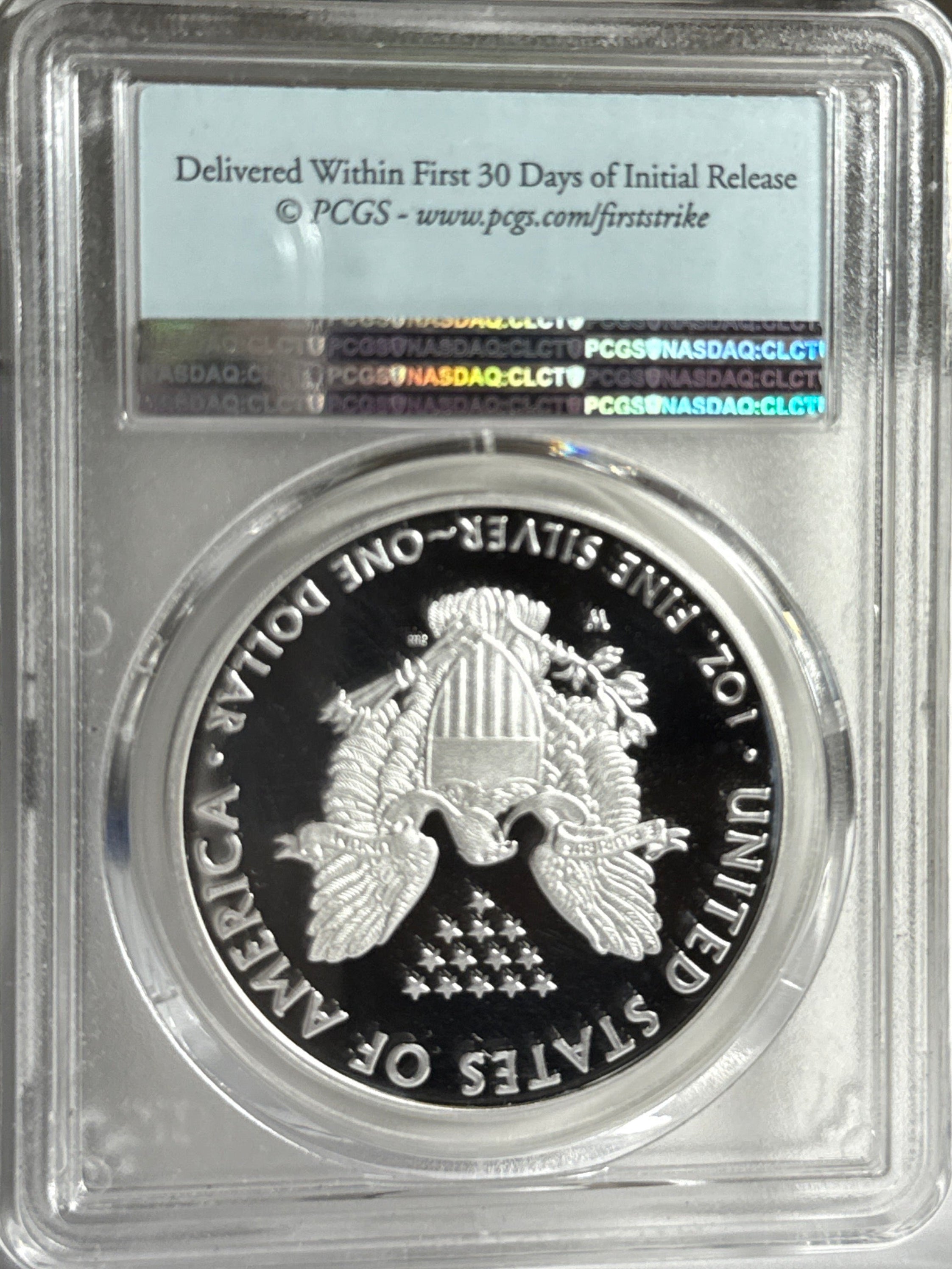 2021-W American Silver Eagle PCGS FS PR70 DCAM Type 1