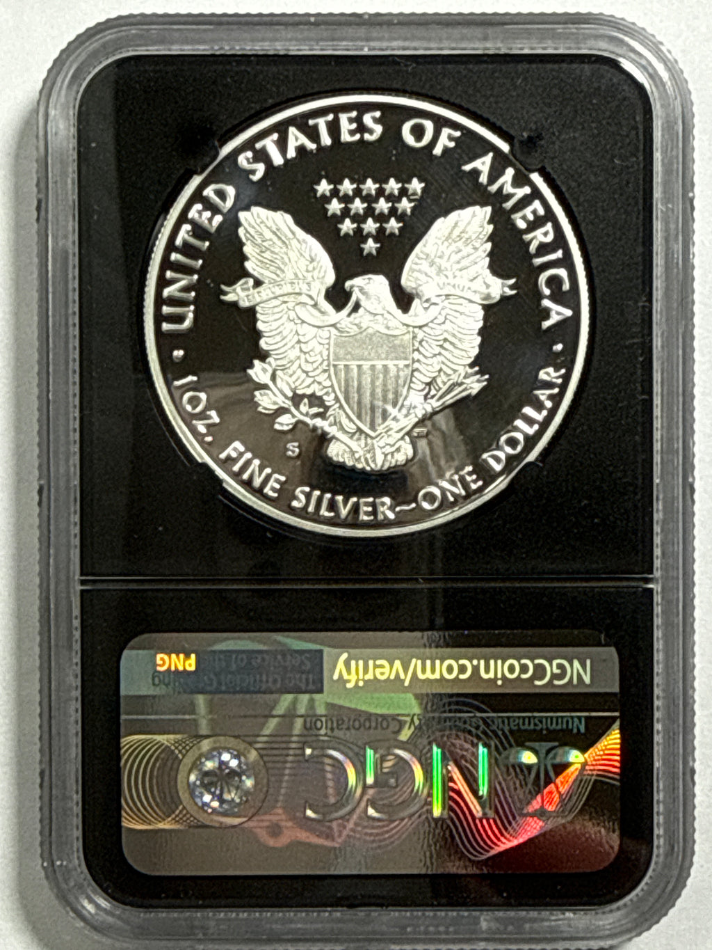 2019-S Ameican Silver Eagle 3 Piece Set NGC PF70 UCAM First Day - Denver/Philadelphia/Washington John Mercanti Hand Signed