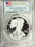 2019-W American Silver Eagle  PCGS FS PR70 DCAM