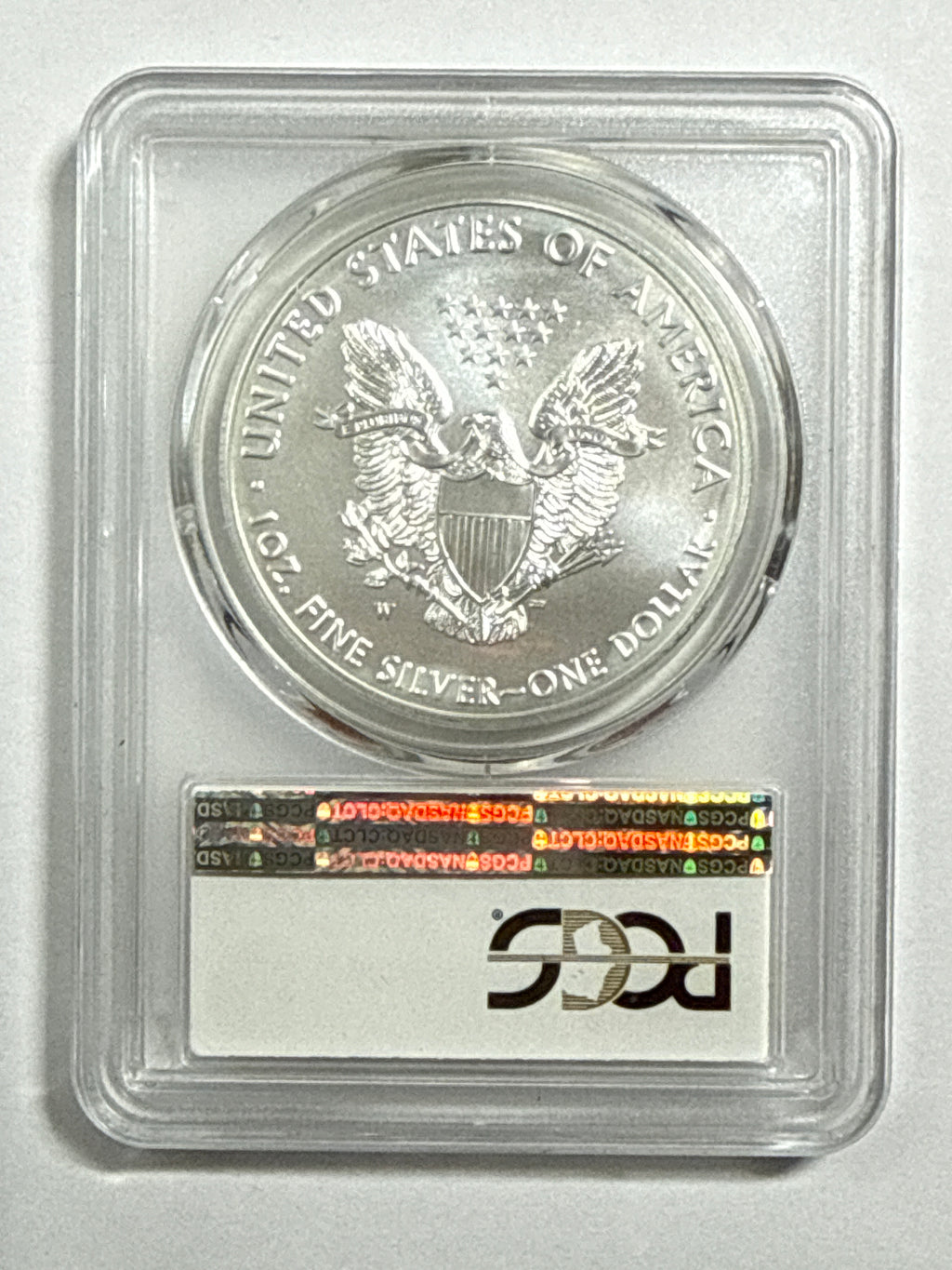 2017-W Burnished American Silver Eagle PCGS SP70 FDOI