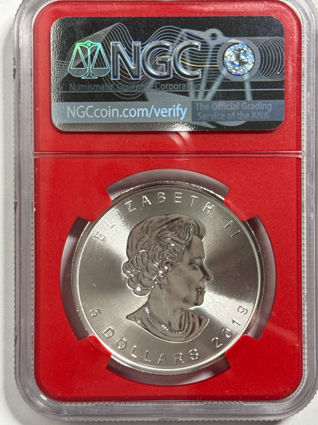 2019 Canada $5 Silver Maple Leaf - Incluse NGC FR MS70