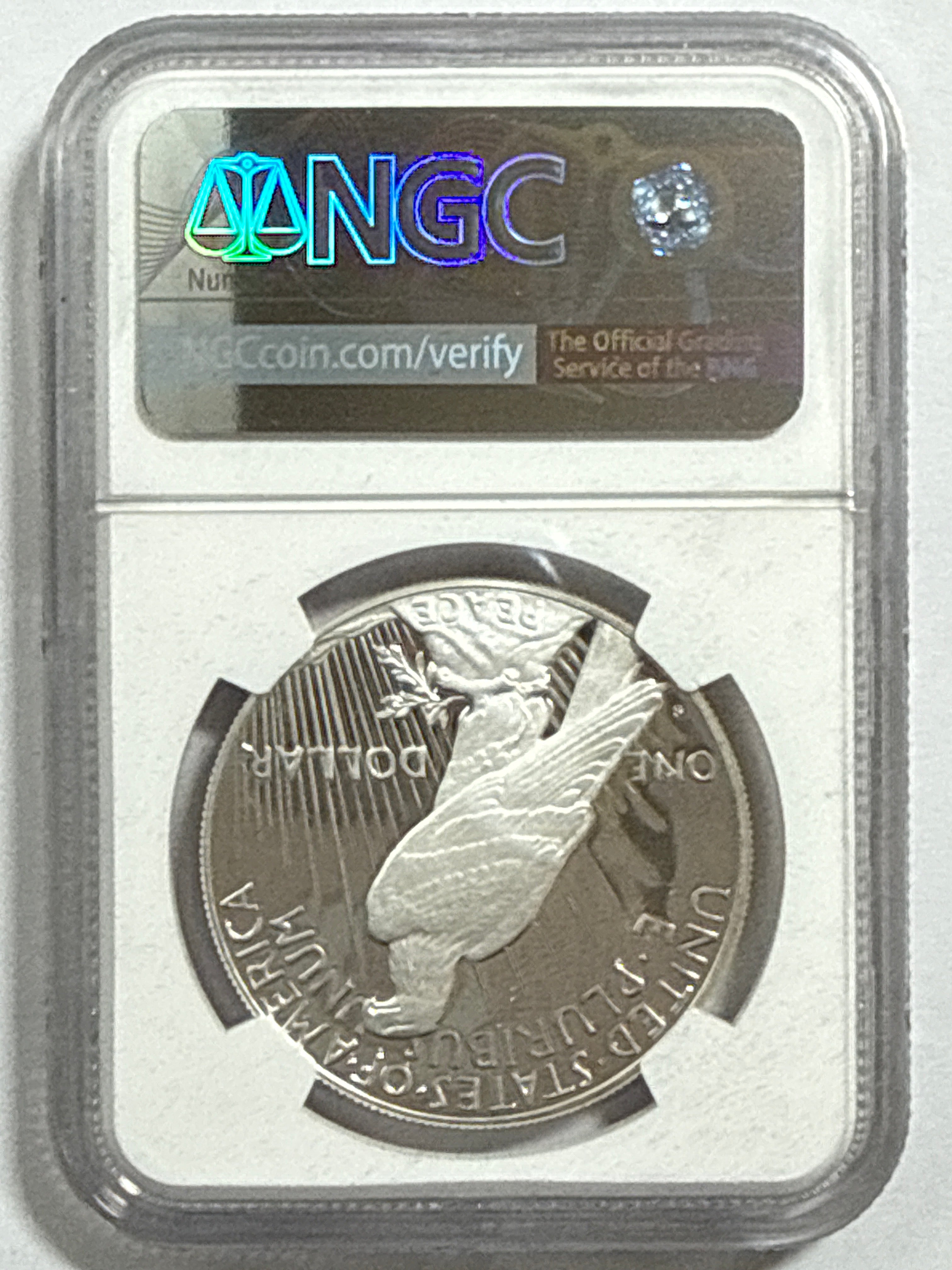 2025-P/S Morgan/Peace Silver Dollar 4 Piece Set NGC FDOI MS70/PF70 UCAM John Mercanti Hand Signed