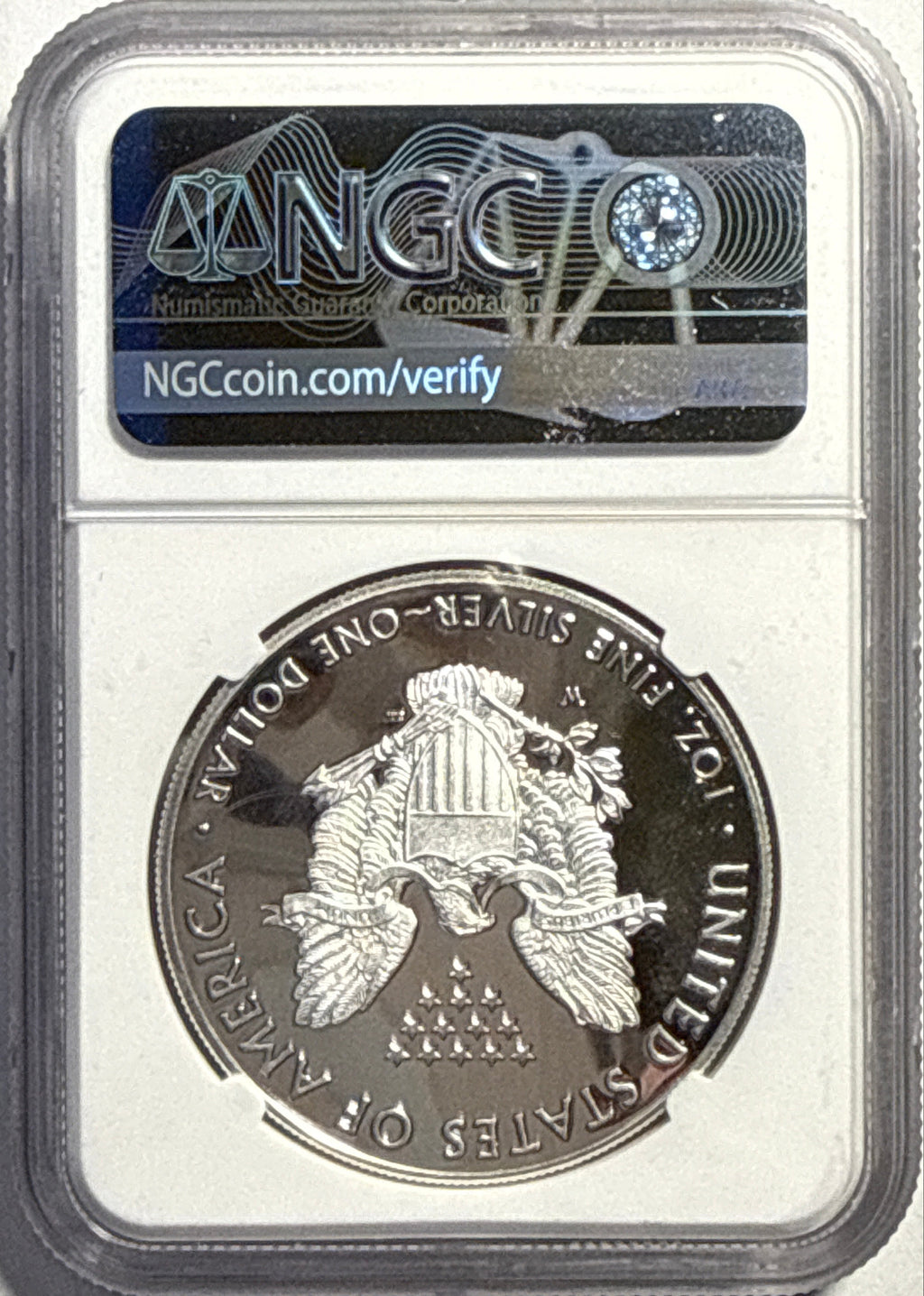 2021-W American Silver Eagle $1  Heraldic Eagle T-1 NGC 35th Anniversary FDI PF70 UCAM