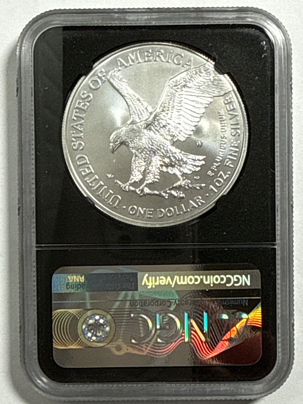 2021-W Burnished American Silver Eagle 2 Piece Set T-2 NGC/PCGS MS70/SP70 FDOI Gaudioso/Damstra