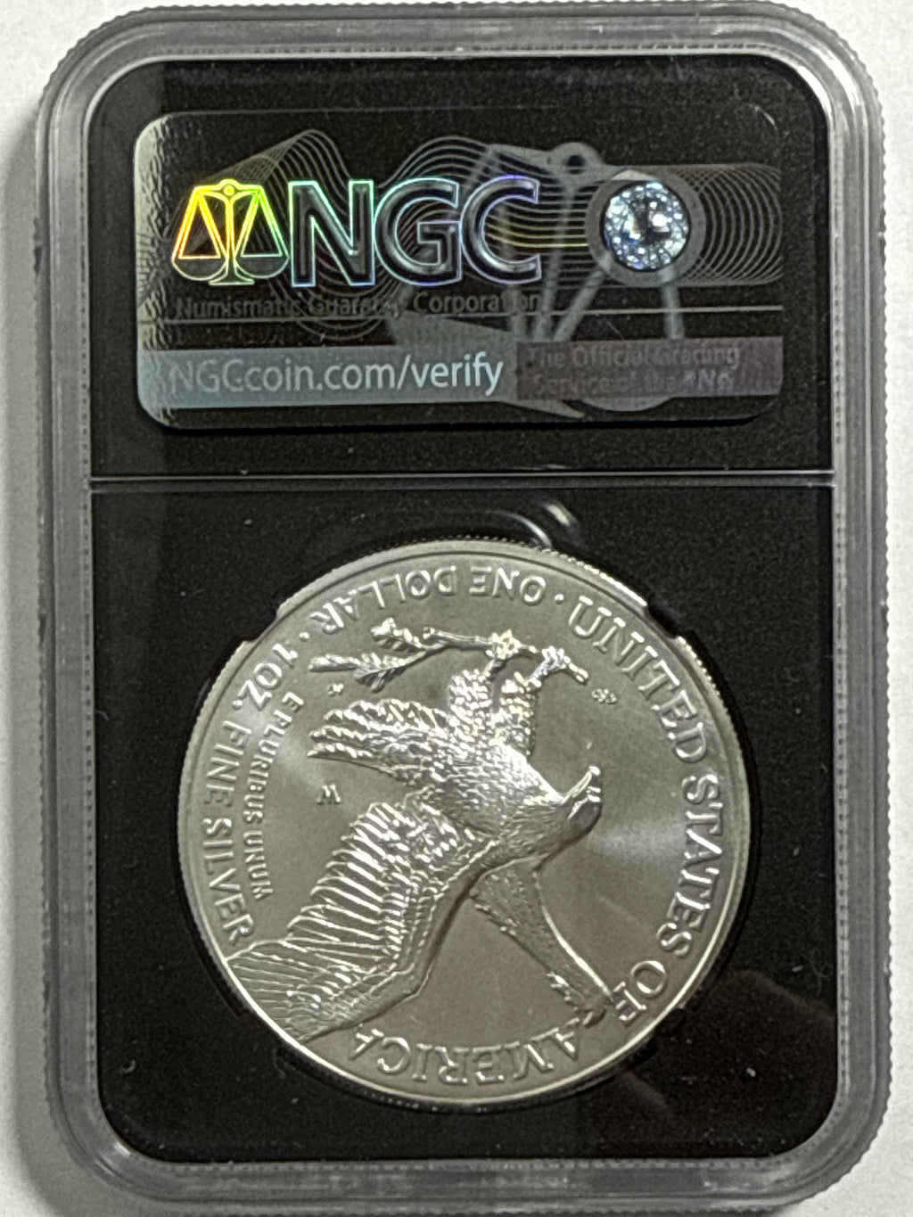2021-W Burnished American Silver Eagle 2 Piece Set T-2 NGC/PCGS MS70/SP70 FDOI Gaudioso/Damstra
