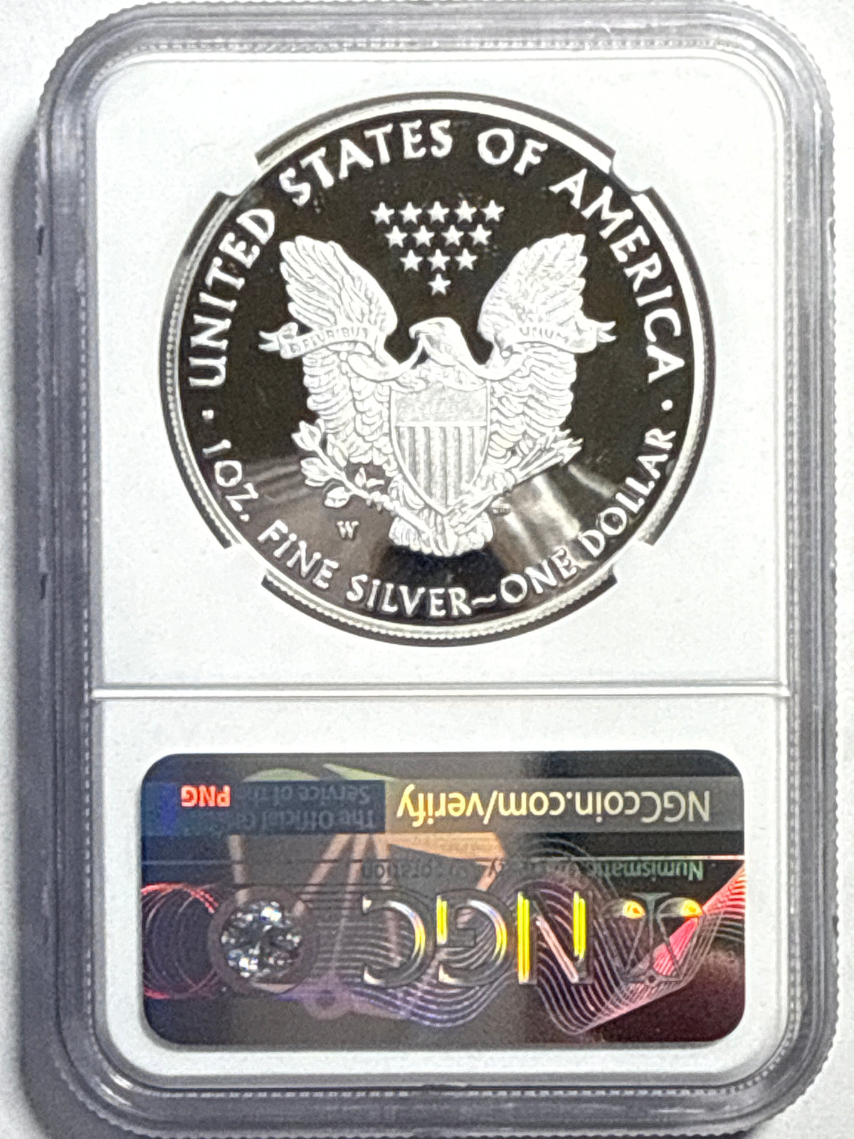2020-W American Silver Eagle $1 NGC FDI PF70 UCAM Blue Label