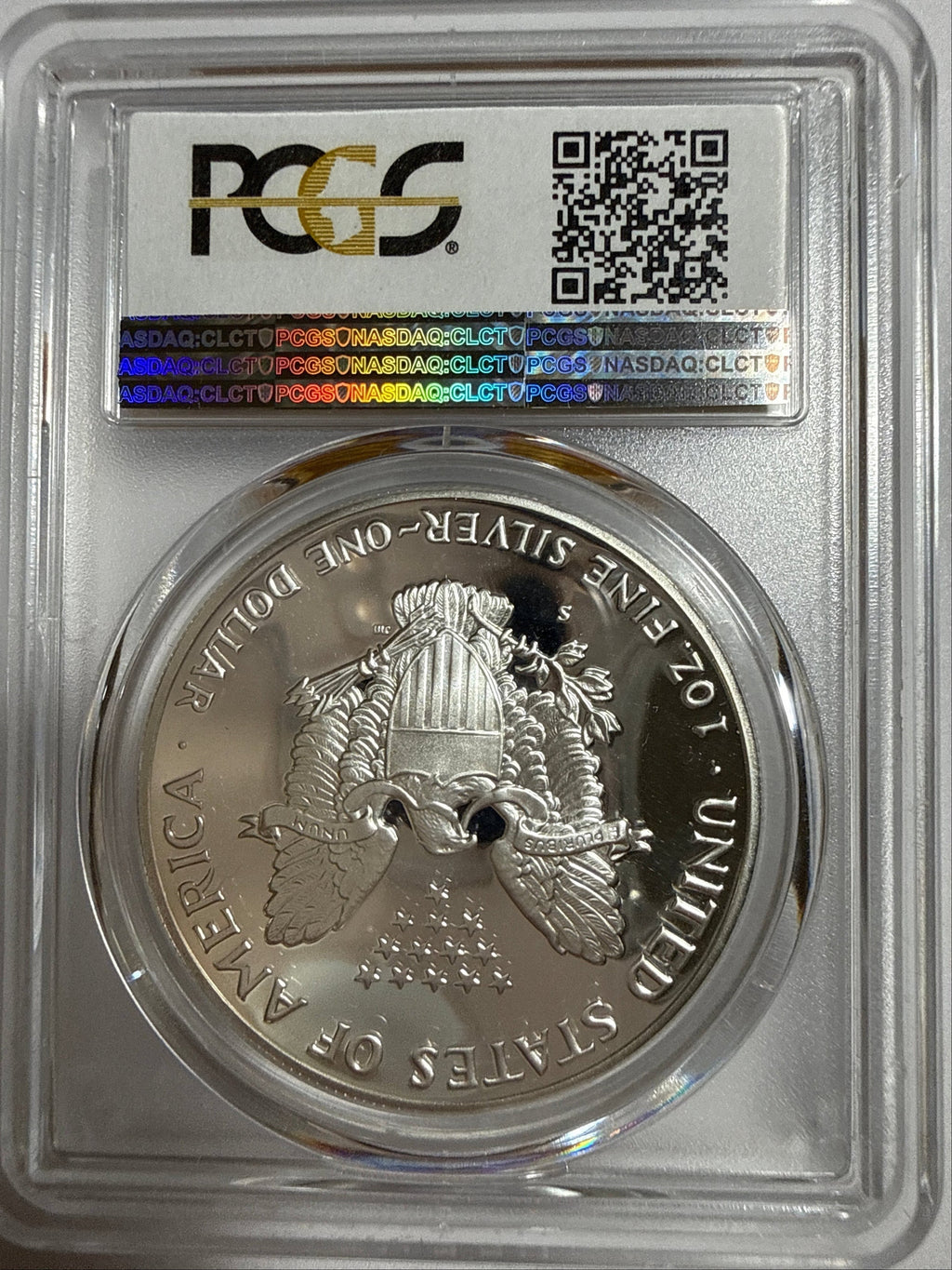 1990-S American Silver Eagle PR70 DCAM PCGS