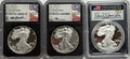 2021-S American Silver Eagle T-2 NGC/PCGS FDOI PF70 UCAM/PR70 DCAM FL Mercanti/Gaudioso/Damstra