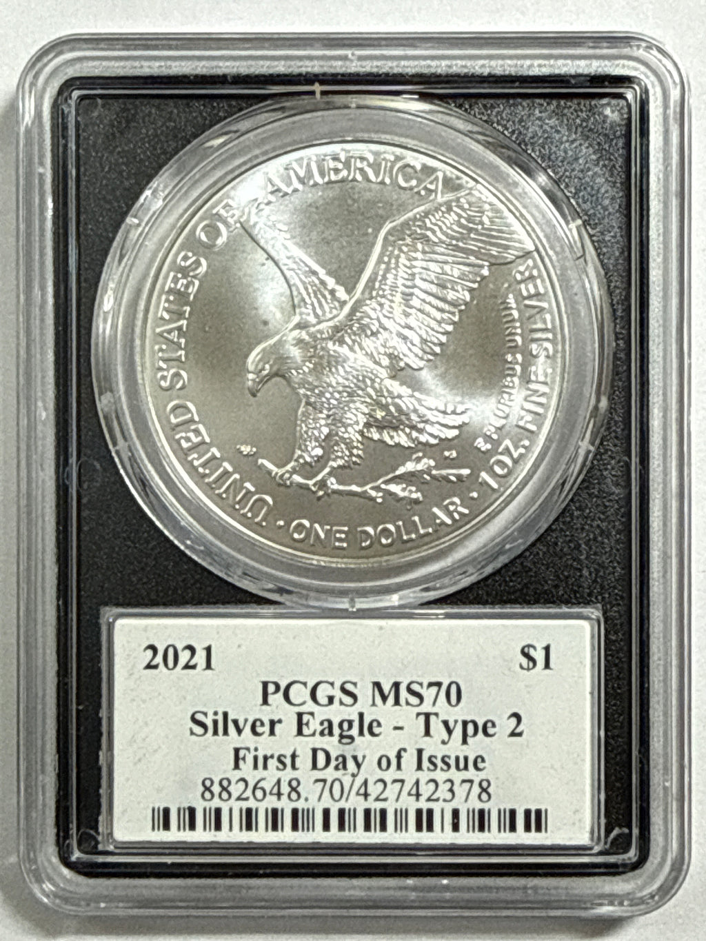 2021 American Silver Eagle T-2 5 Piece Set NGC MS70 FDOI FL Mercanti/Gaudioso/Moy/Jones/Damstra