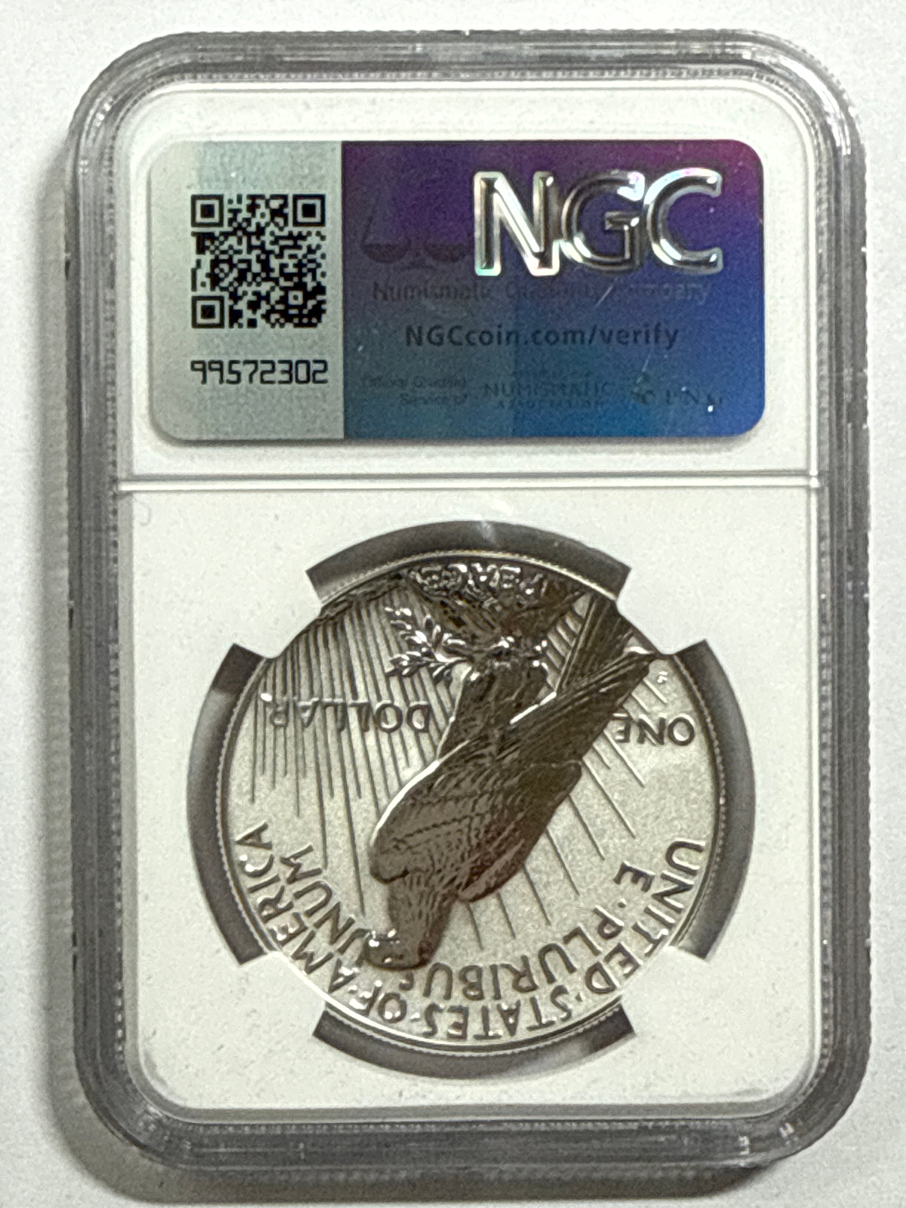 2023-S Morgan/Peace Silver Dollar 4 Piece Set NGC MS70/PF70UCAM Mercanti Hand Signed
