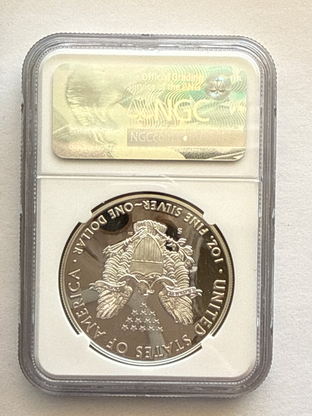 2017-S American Silver Eagle NGC 1 oz PF70 UCAM Congratulaytions SetI J. M. Mercanti hand signed  Art Label
