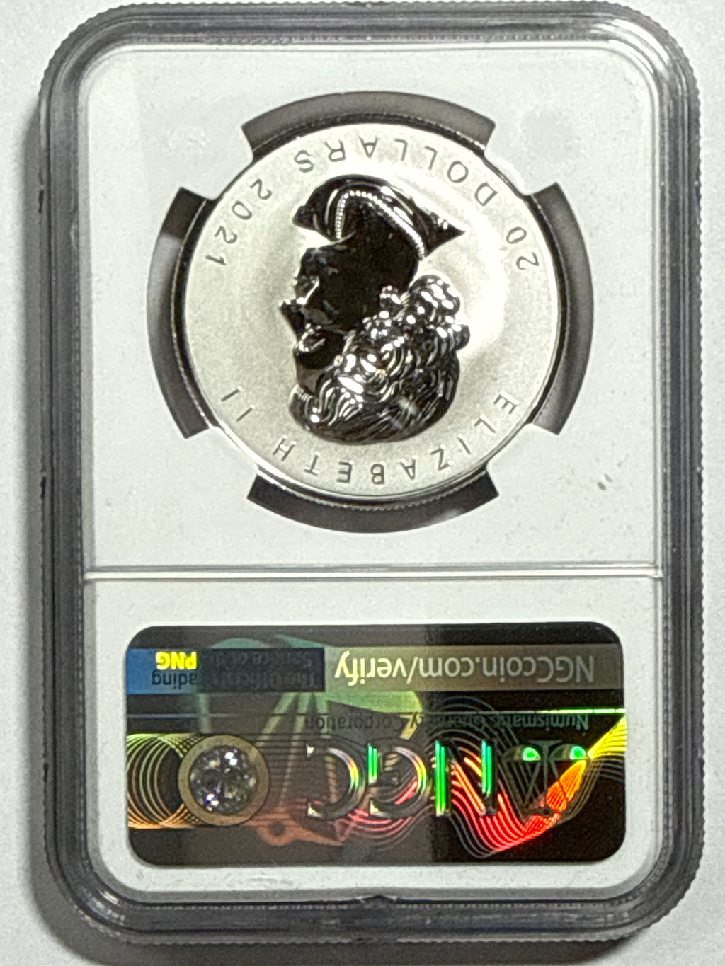 2021 1 oz Canada $20 Silver Maple Leaf - Super Incluse NGC First Day of Production Rev PF70