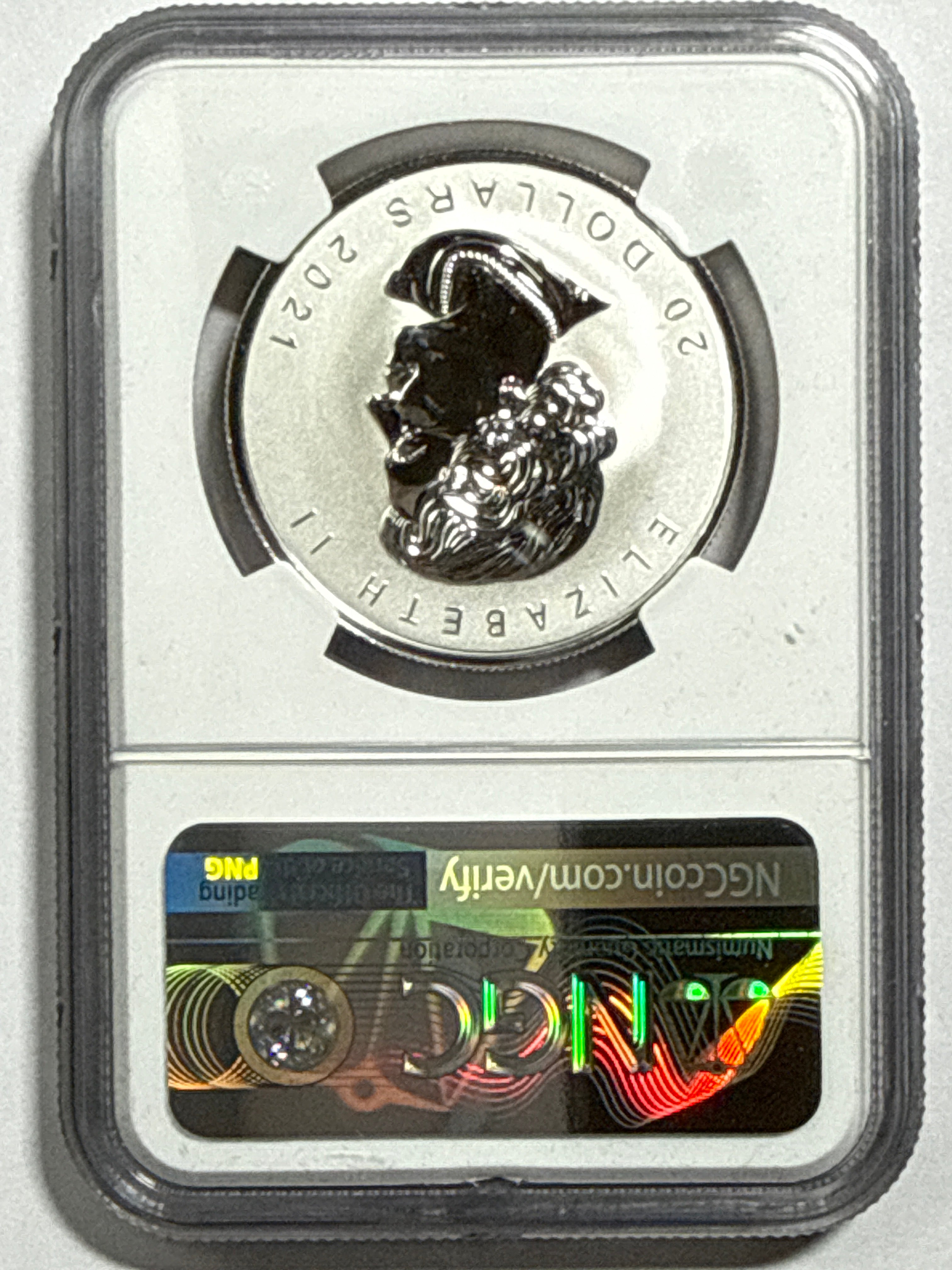 2021 1 oz Canada $20 Silver Maple Leaf - Super Incluse NGC First Day of Production Rev PF70