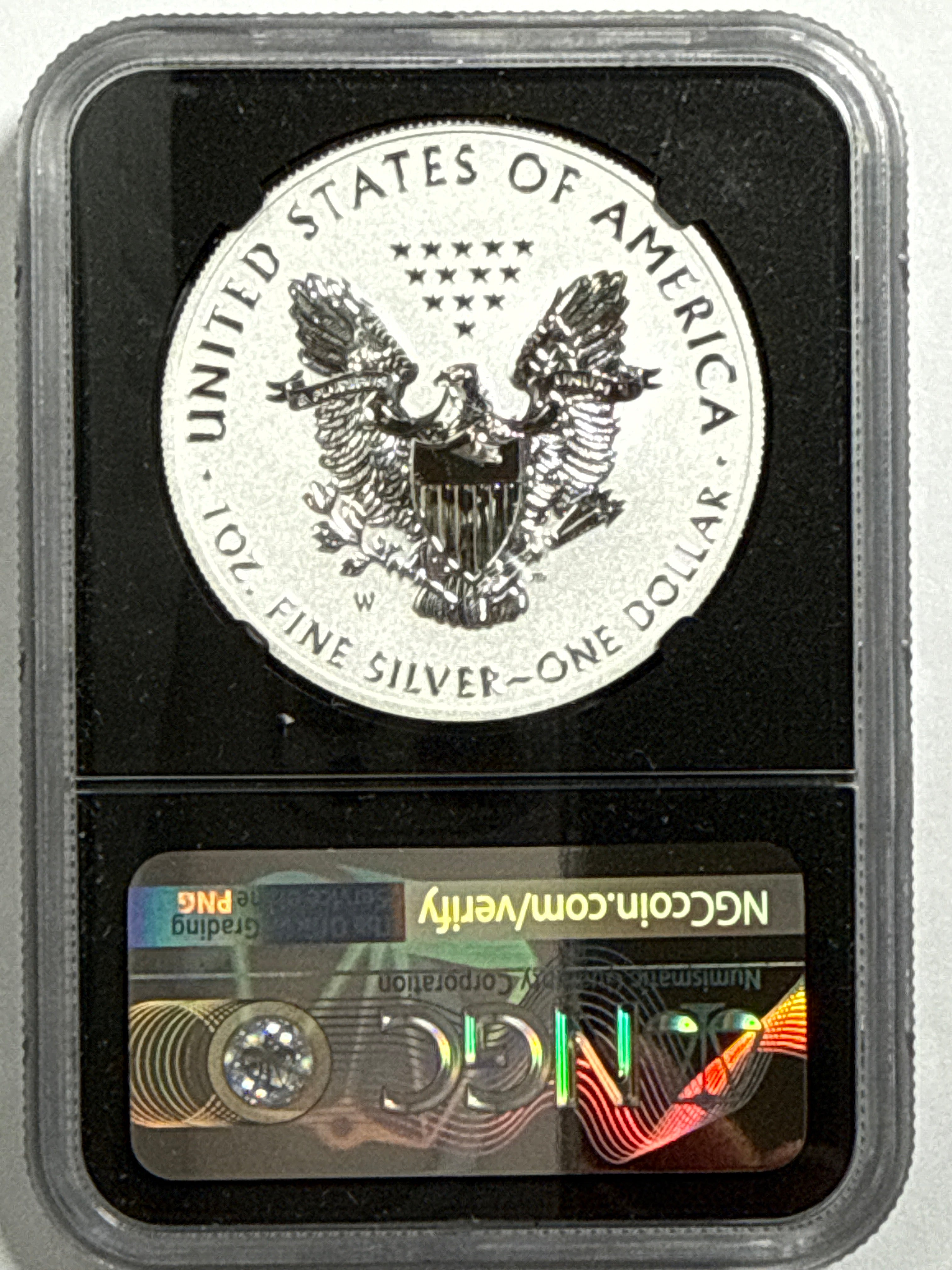 2021-W American Silver Eagle T-1/T-2 2 Coin Set Silver Design Set NGC First Release Reverse PF70 FL Mercanti/Gaudioso