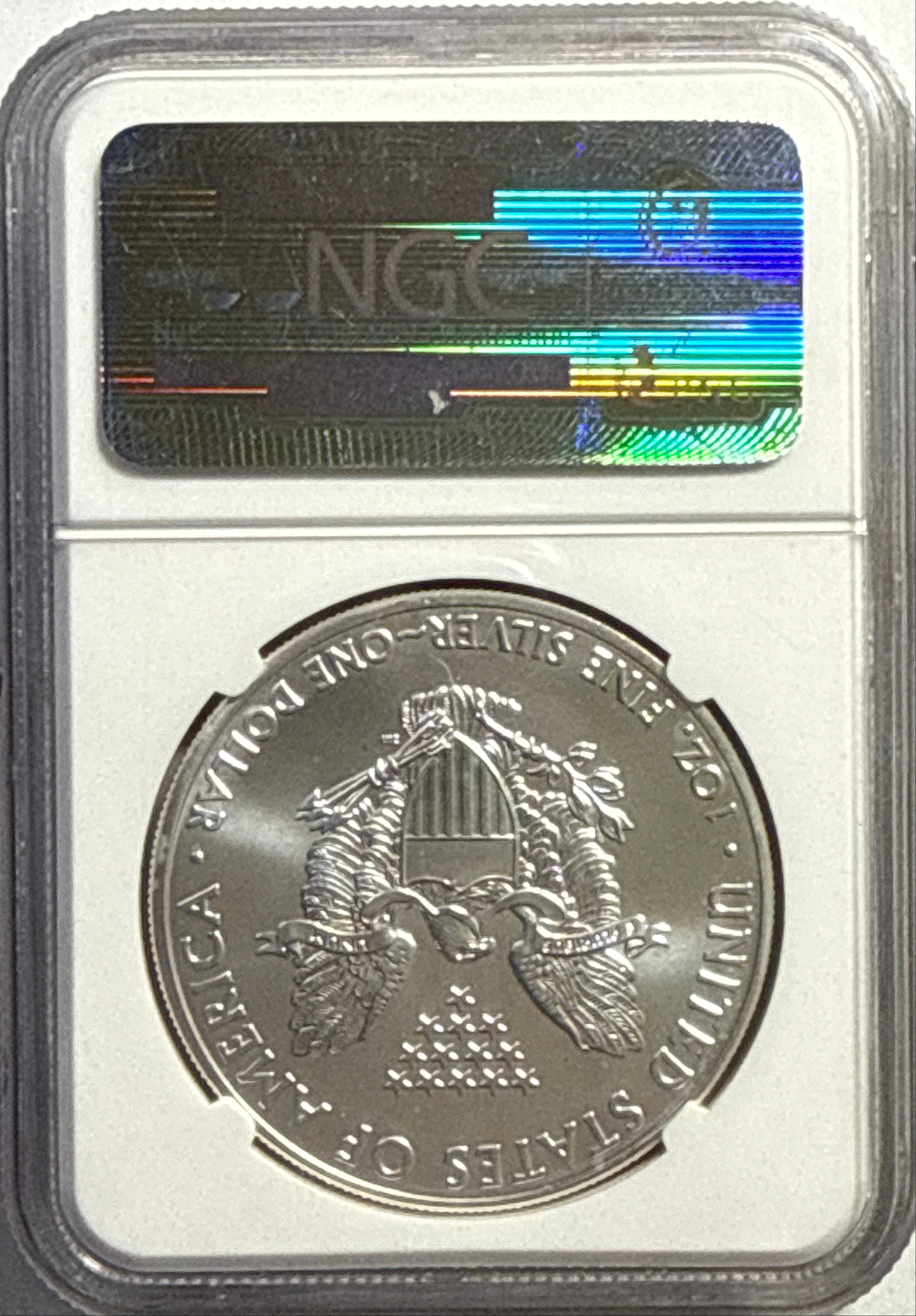 2011(S) American Silver Eagle $1 NGC ER MS70
